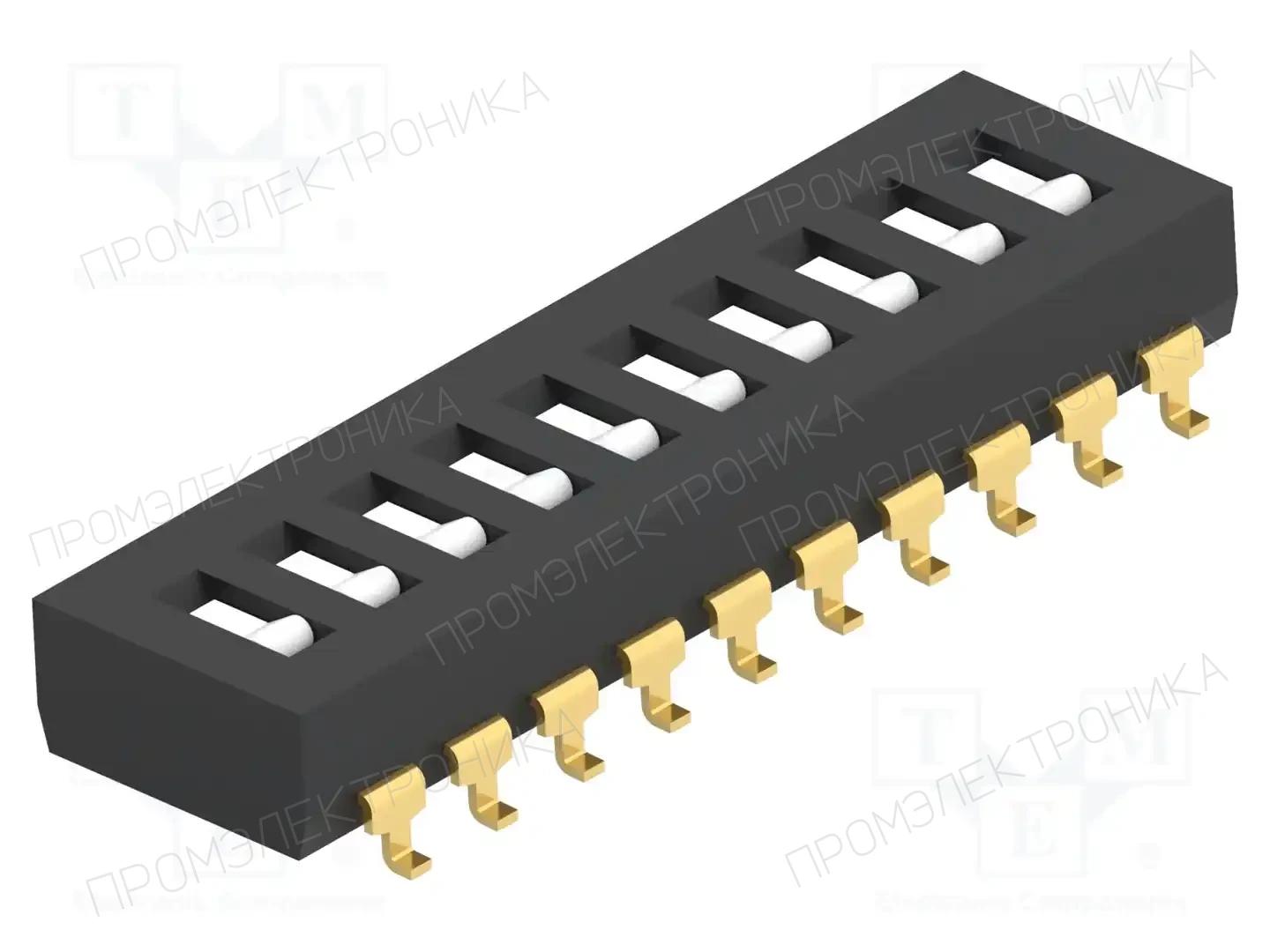 TE Connectivity ADF10STTR04 — Переключатели типа Dip-Switch