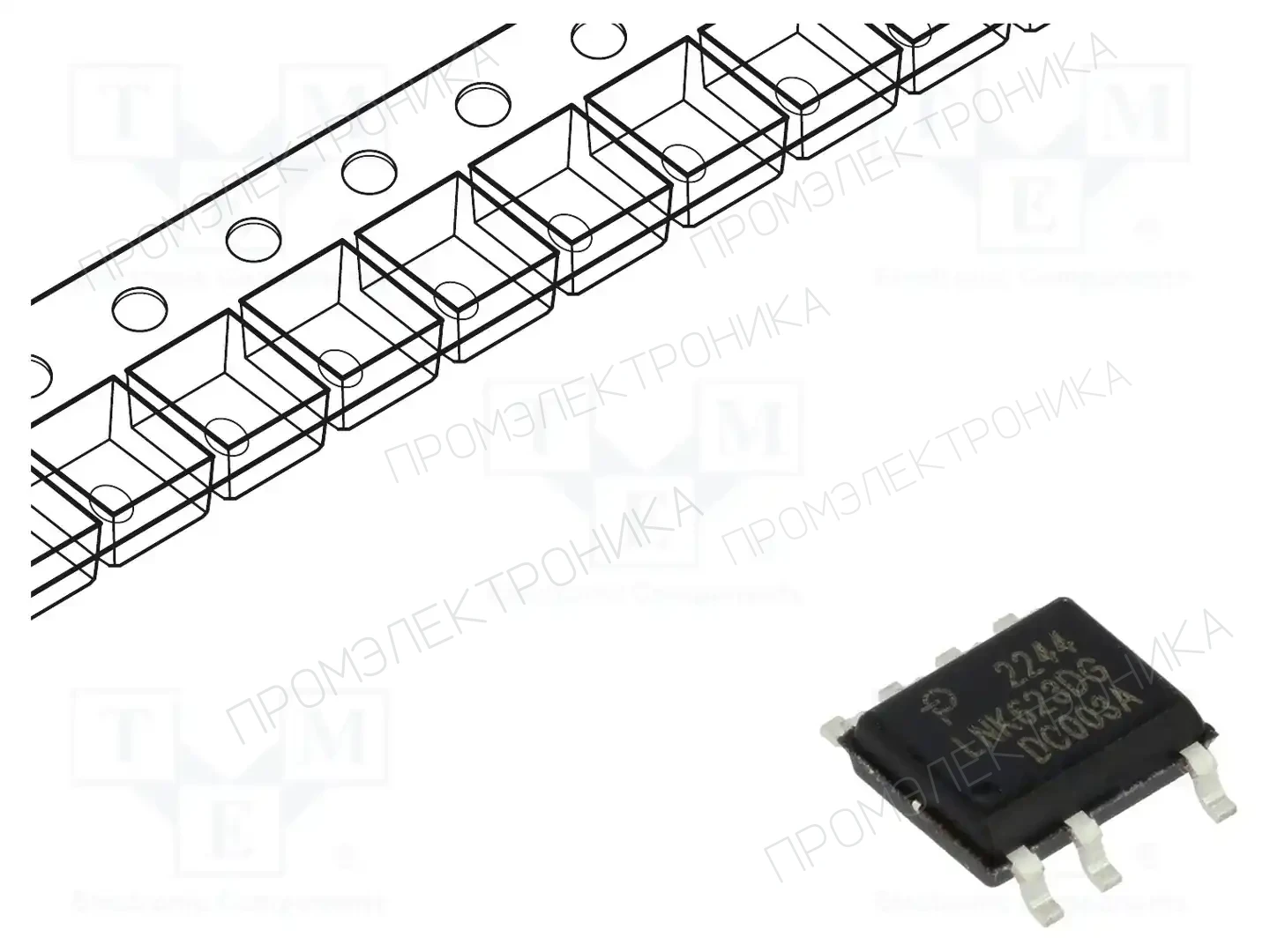 POWER INTEGRATIONS LNK623DG-TL — Регуляторы напряжения - микросхемы DC/DC