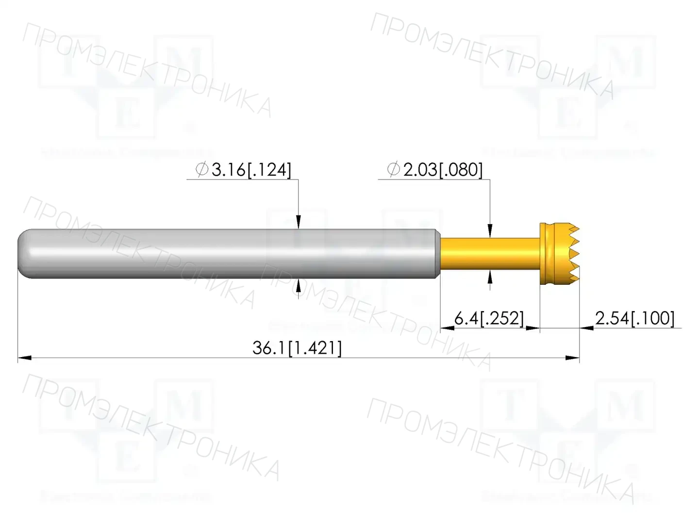 INGUN HSS-005 306 396 A 3000 — Измерительные щупы