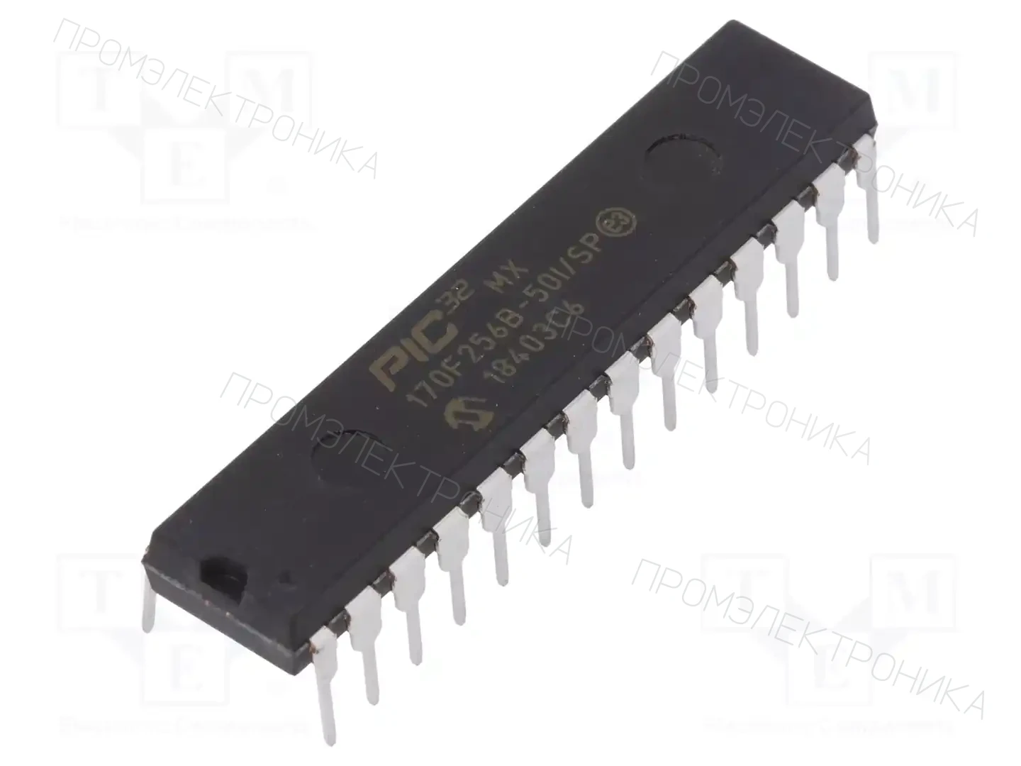 Microchip Technology PIC32MX170F256B-50I/SP — Линейка PIC32 32-bit