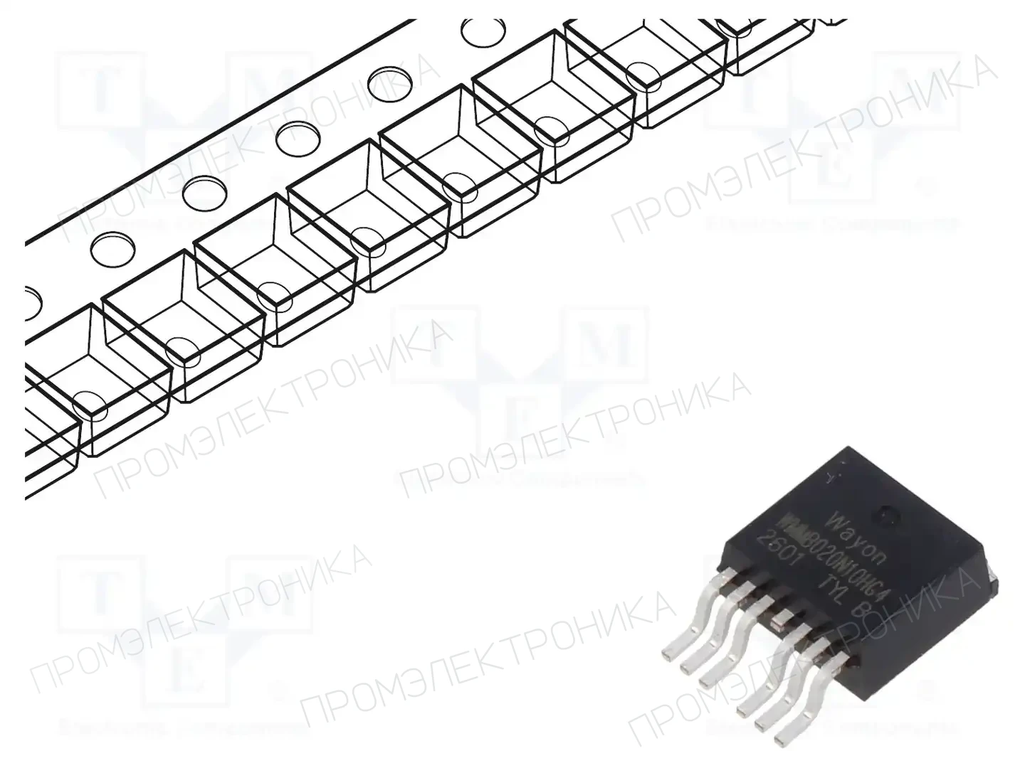 WAYON WMMB020N10HG4 — Транзисторы с каналом N SMD