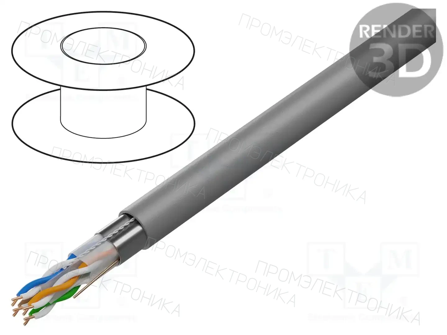 LANBERG LCF6-11CU-0305-S — Провода телекоммуникационные