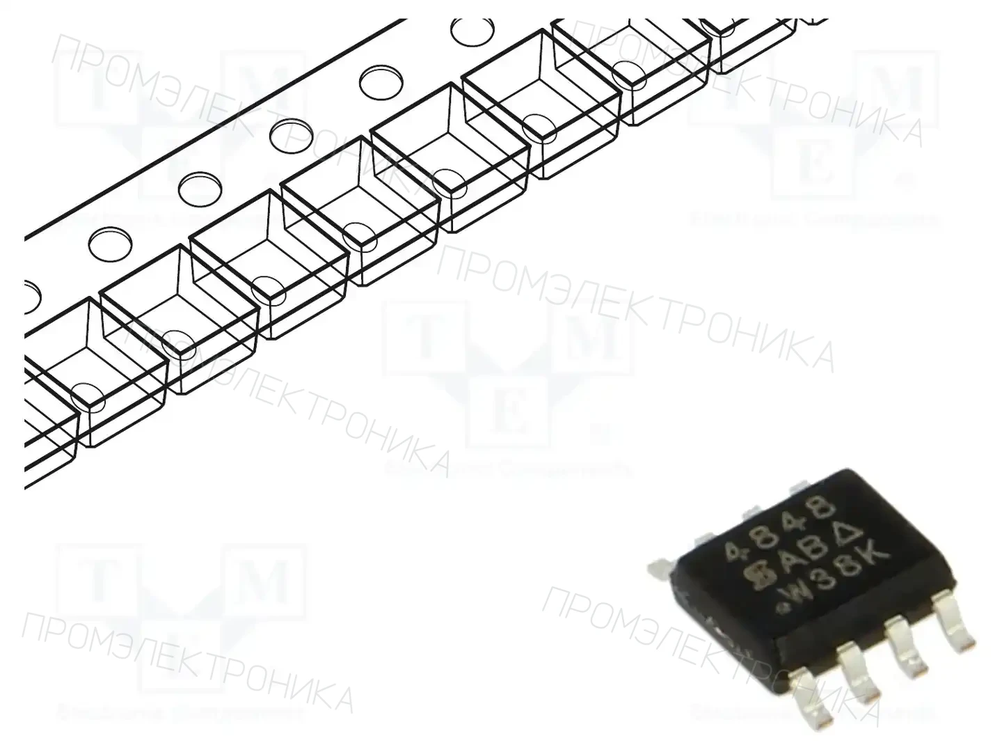 VISHAY SI4848DY-T1-E3 — Транзисторы с каналом N SMD