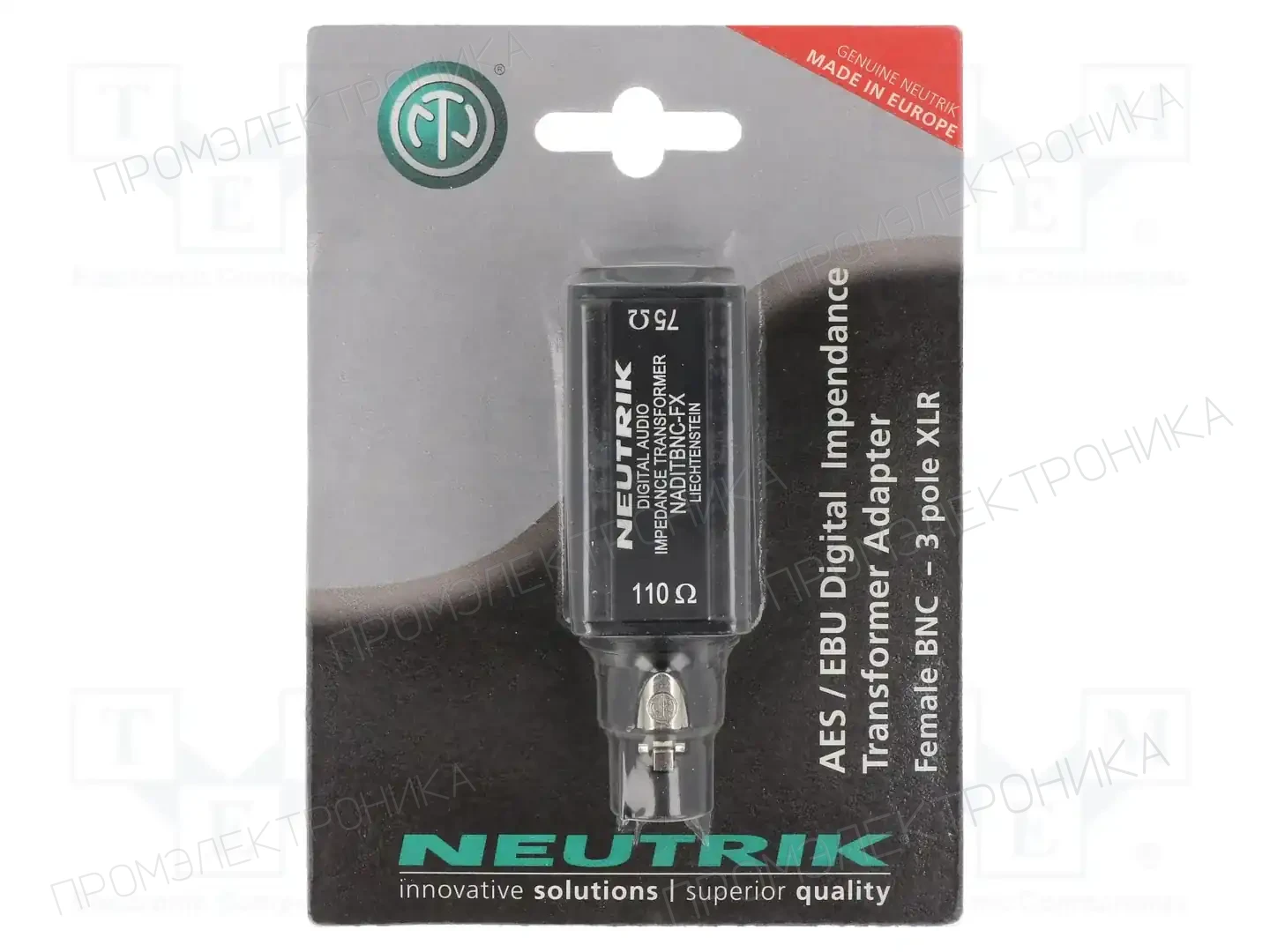 NEUTRIK NADITBNC-FX — Адаптеры и переходники AV