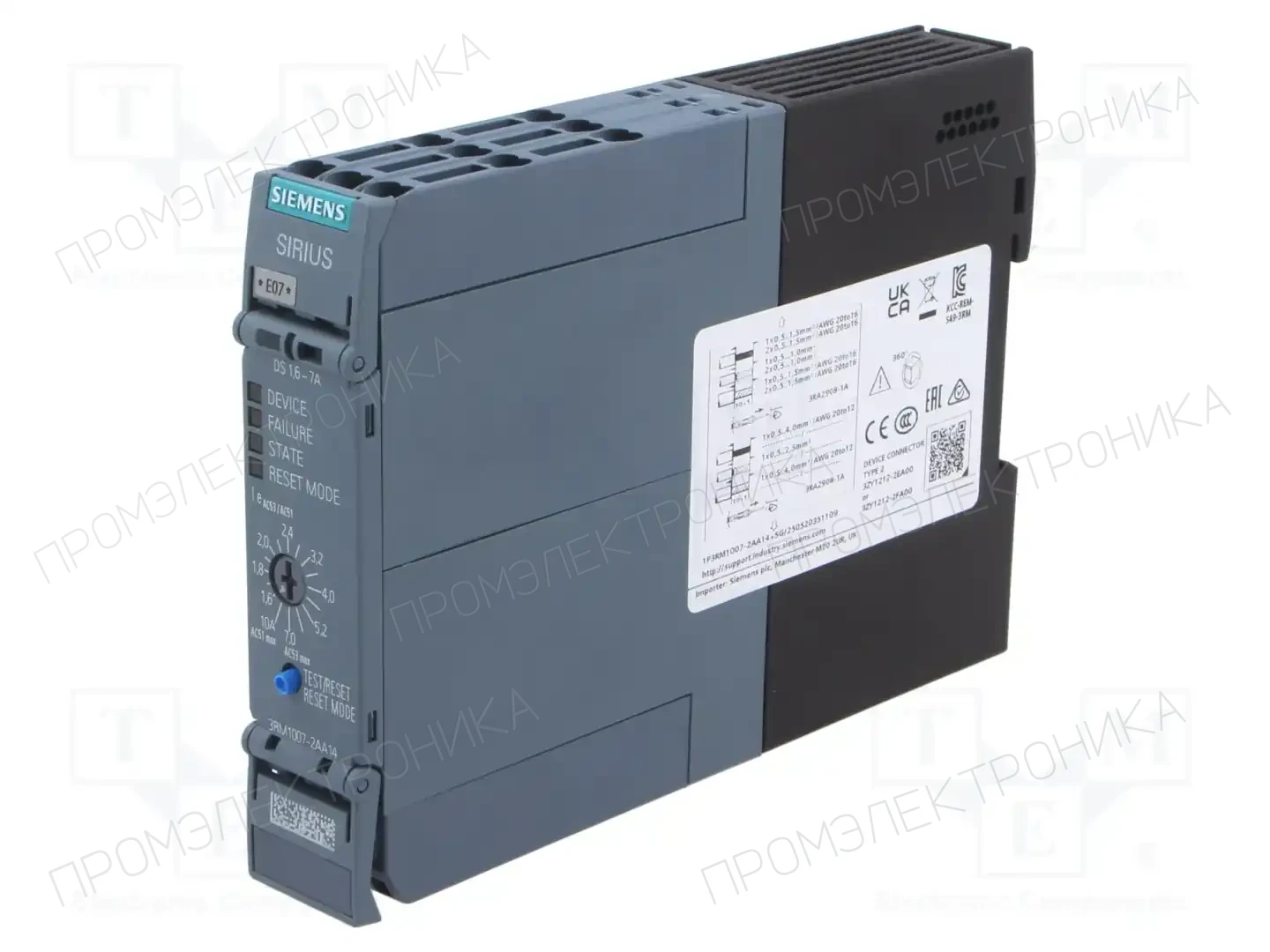 SIEMENS 3RM1007-2AA14 — Стартеры