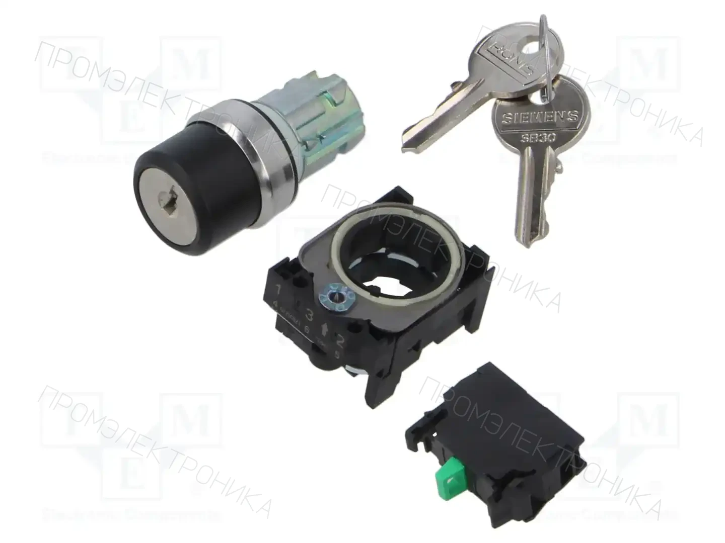 SIEMENS 3SU1150-4BF11-1BA0 — Переключатели панельные стандартные 22мм