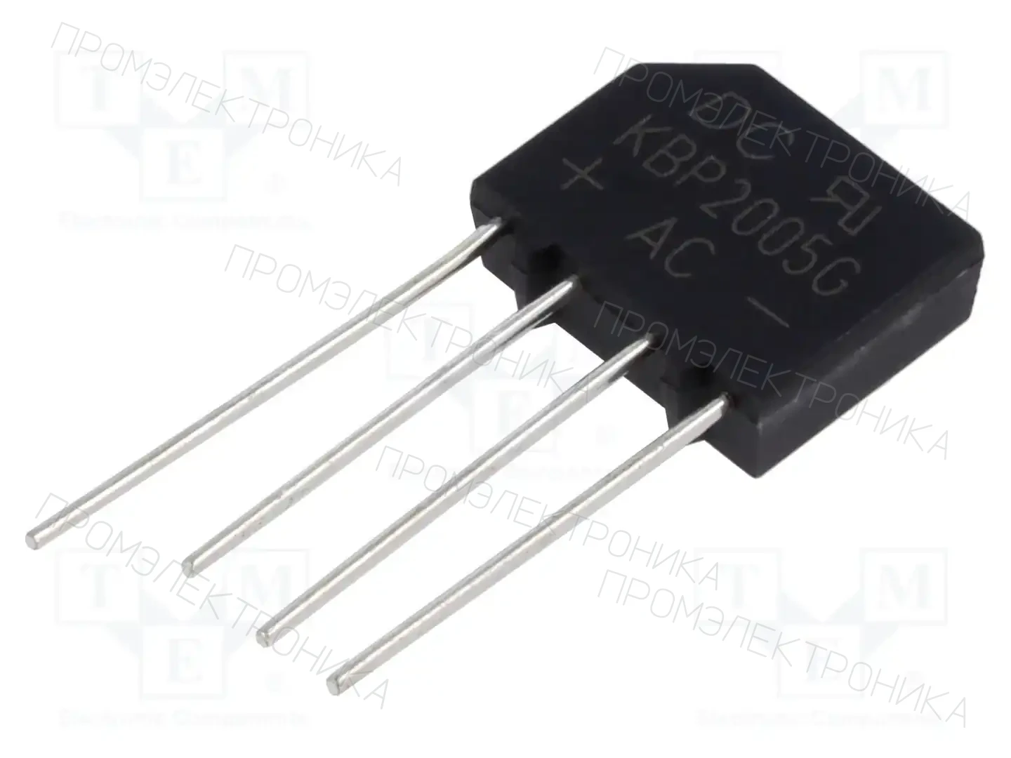 DC COMPONENTS KBP2005G — Однофазные мосты диодные плоские
