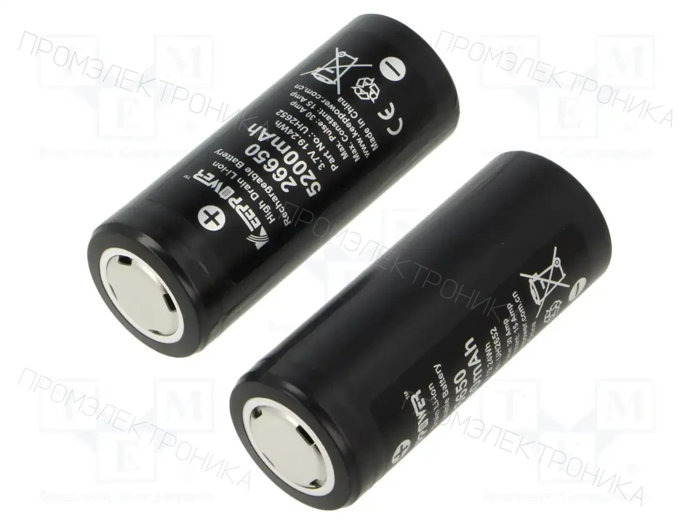 KEEPPOWER UH2652 — Аккумуляторы