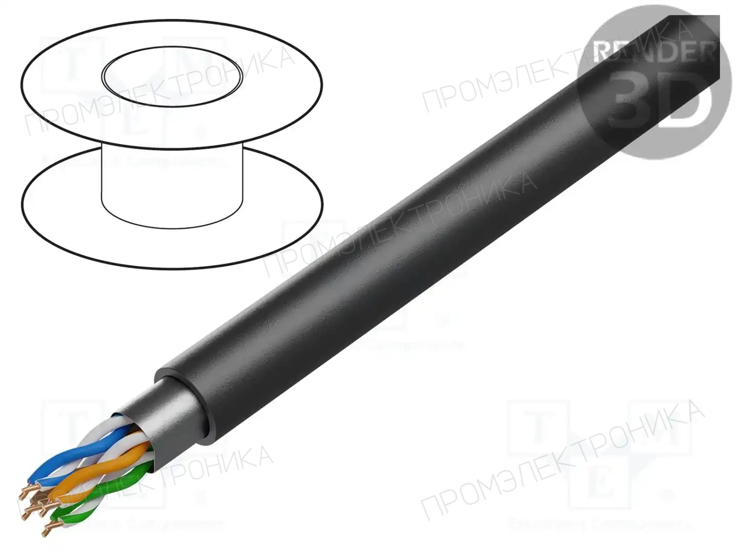 BELDEN 10GXE00.10500 — Провода телекоммуникационные