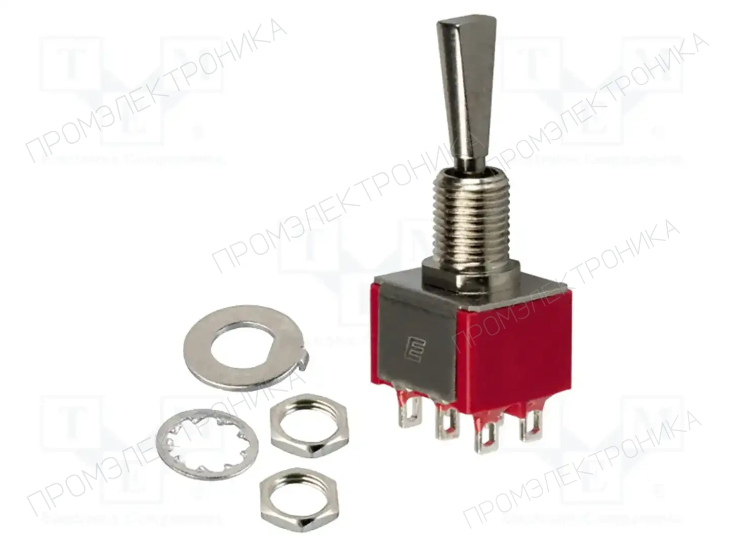 E-SWITCH 100DP1T6B11M1QEH — Переключатели рычажные