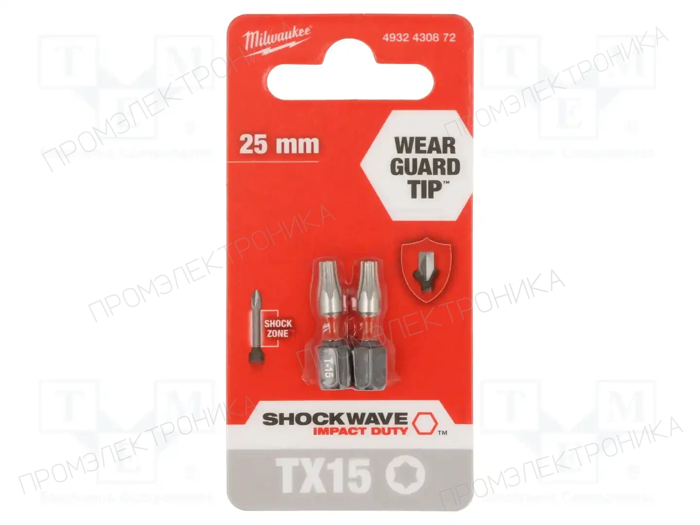 Milwaukee 4932430872 — Наконечники для отверток