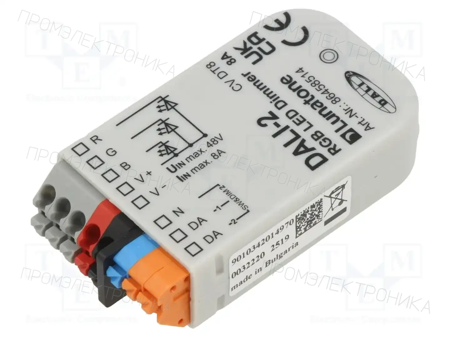 Lunatone DALI DT8 RGB LED DIMMER 8A — Блоки питания для LED