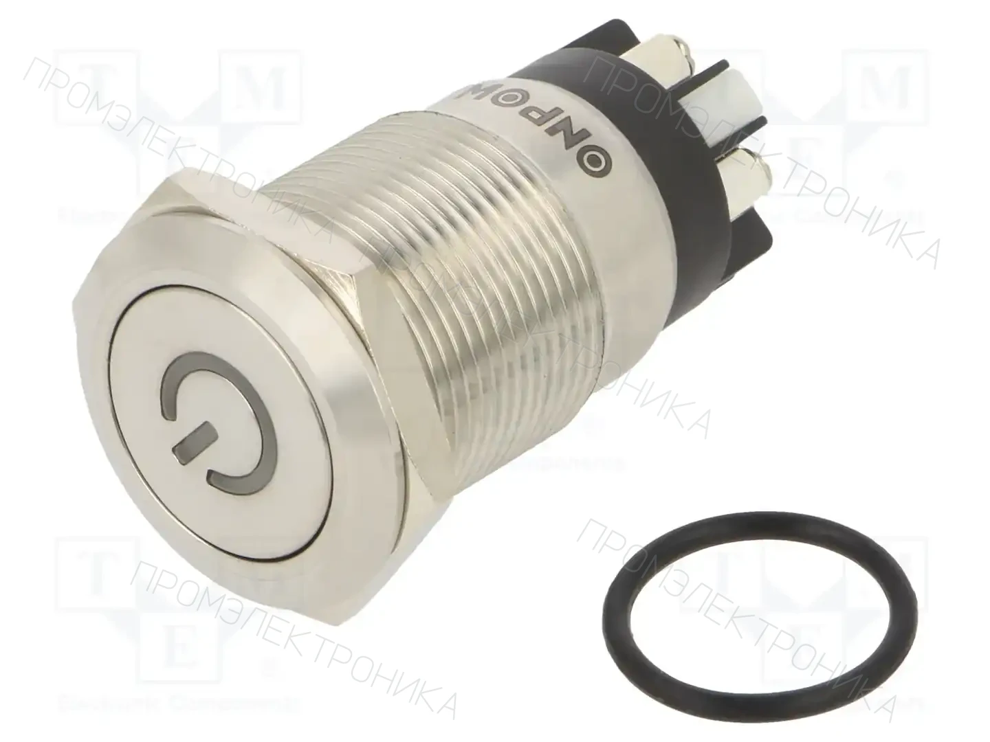 ONPOW LAS1GQF-11DT/L/Y/24V/S — Переключатели кнопочные