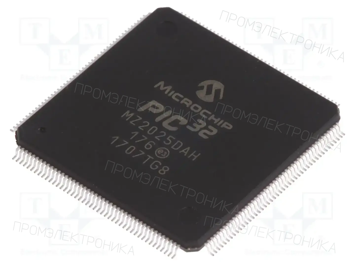 Microchip Technology PIC32MZ2025DAH176-I/2J — Линейка PIC32 32-bit