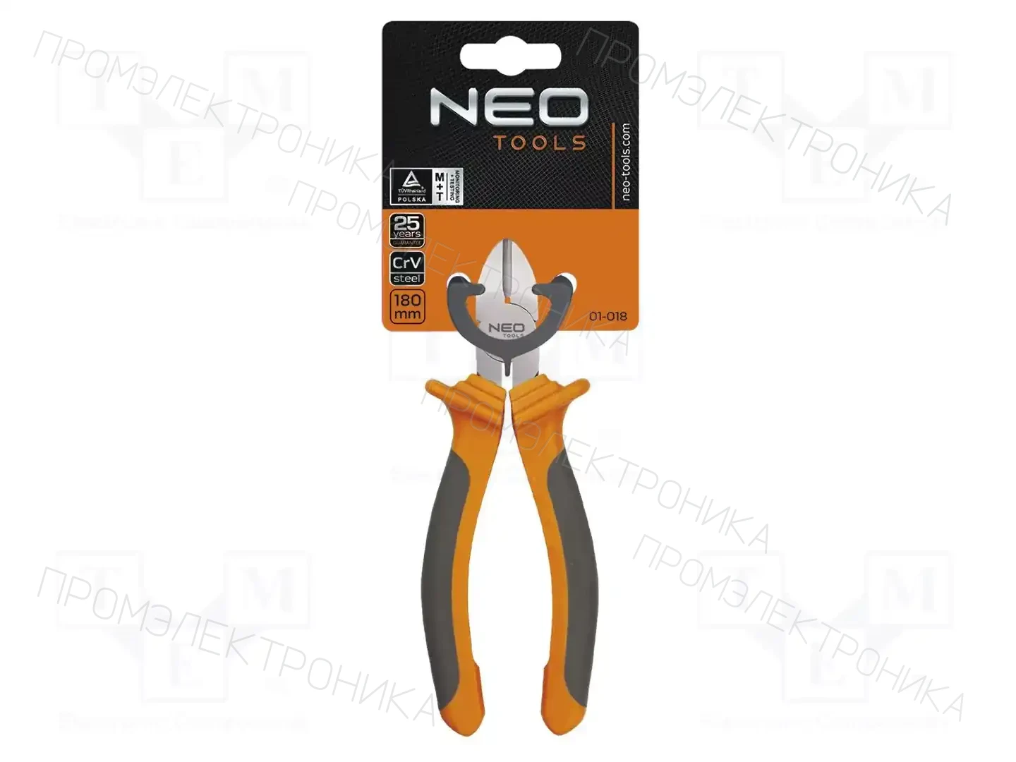 NEO TOOLS 01-018 — Клещи-кусачки для резки