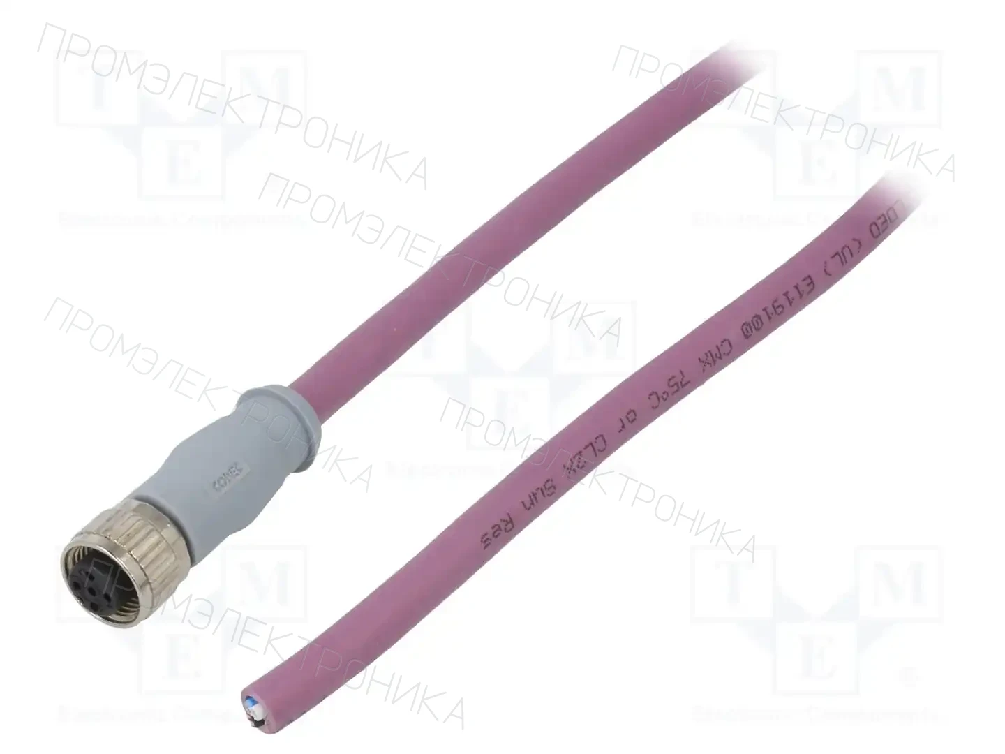 Amphenol CONEC 43-12513 — Соединения M12 с проводом