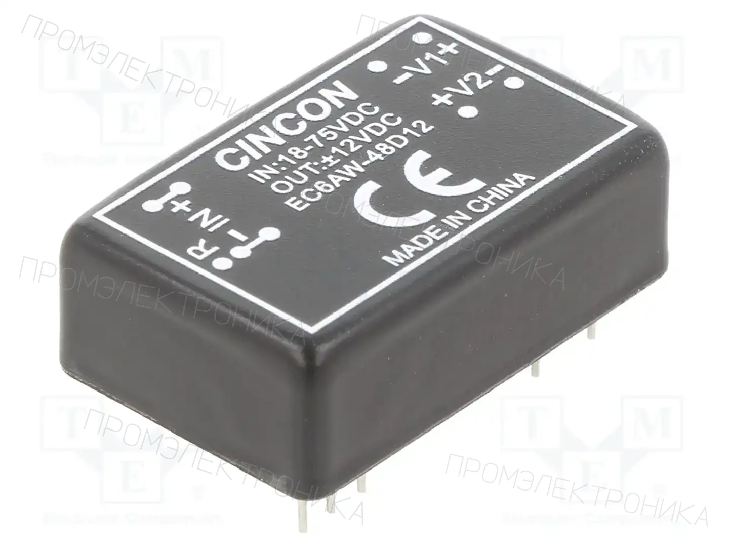 CINCON EC6AW-48D12 — Преобразователи DC/DC