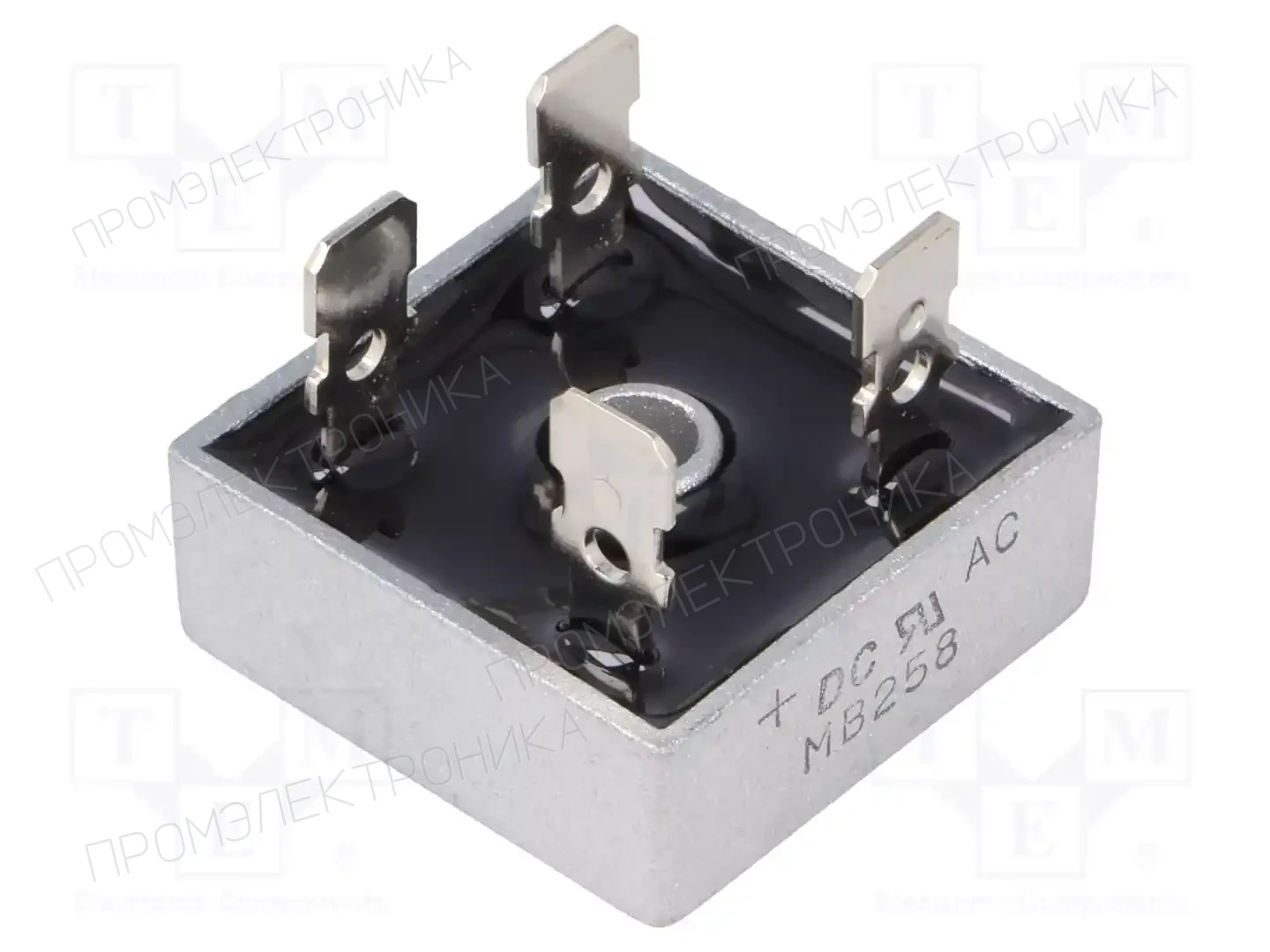 DC COMPONENTS MB258 — Однофазные мосты диодные квадратные