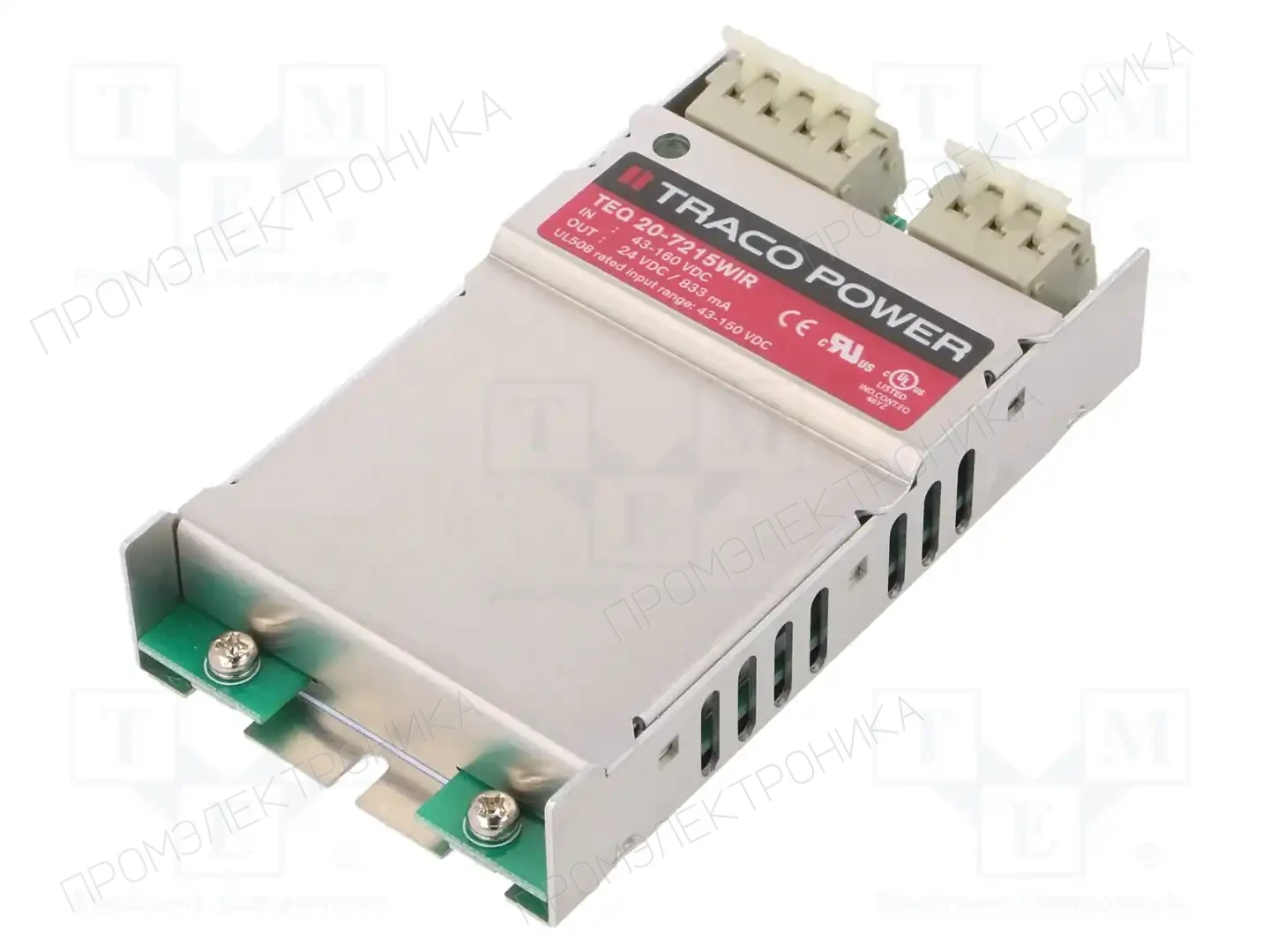 TRACO POWER TEQ 20-7215WIR — Преобразователи DC/DC