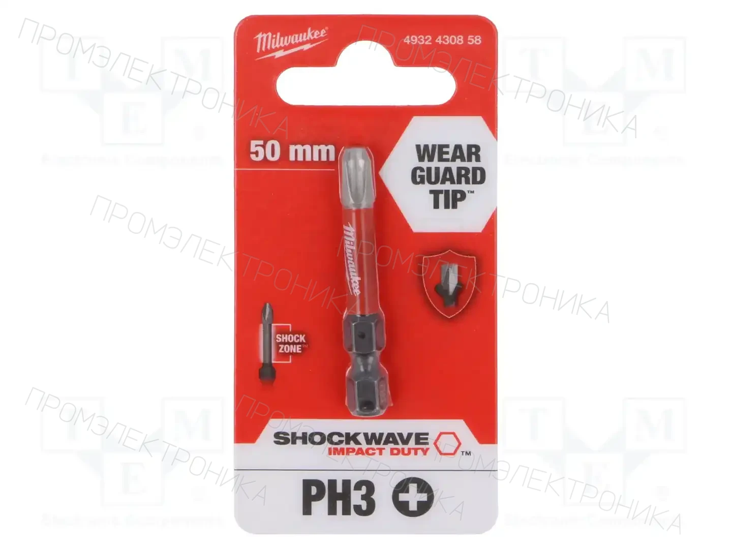 Milwaukee 4932430858 — Наконечники для отверток