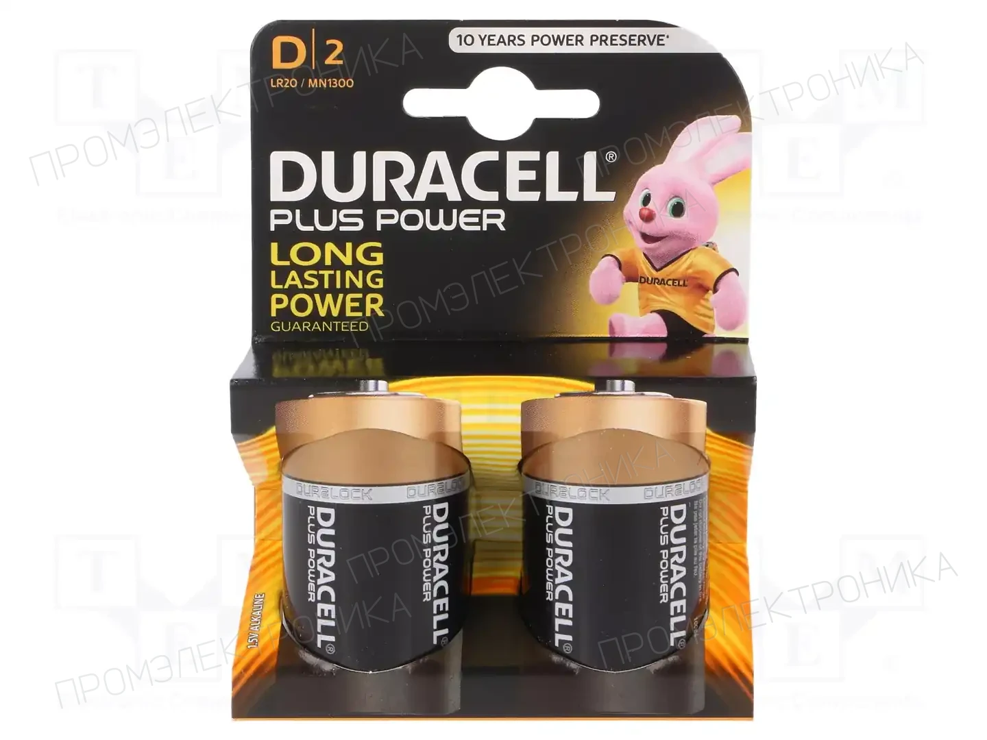 DURACELL LR20/D (K2) PLUS POWER — Батареи