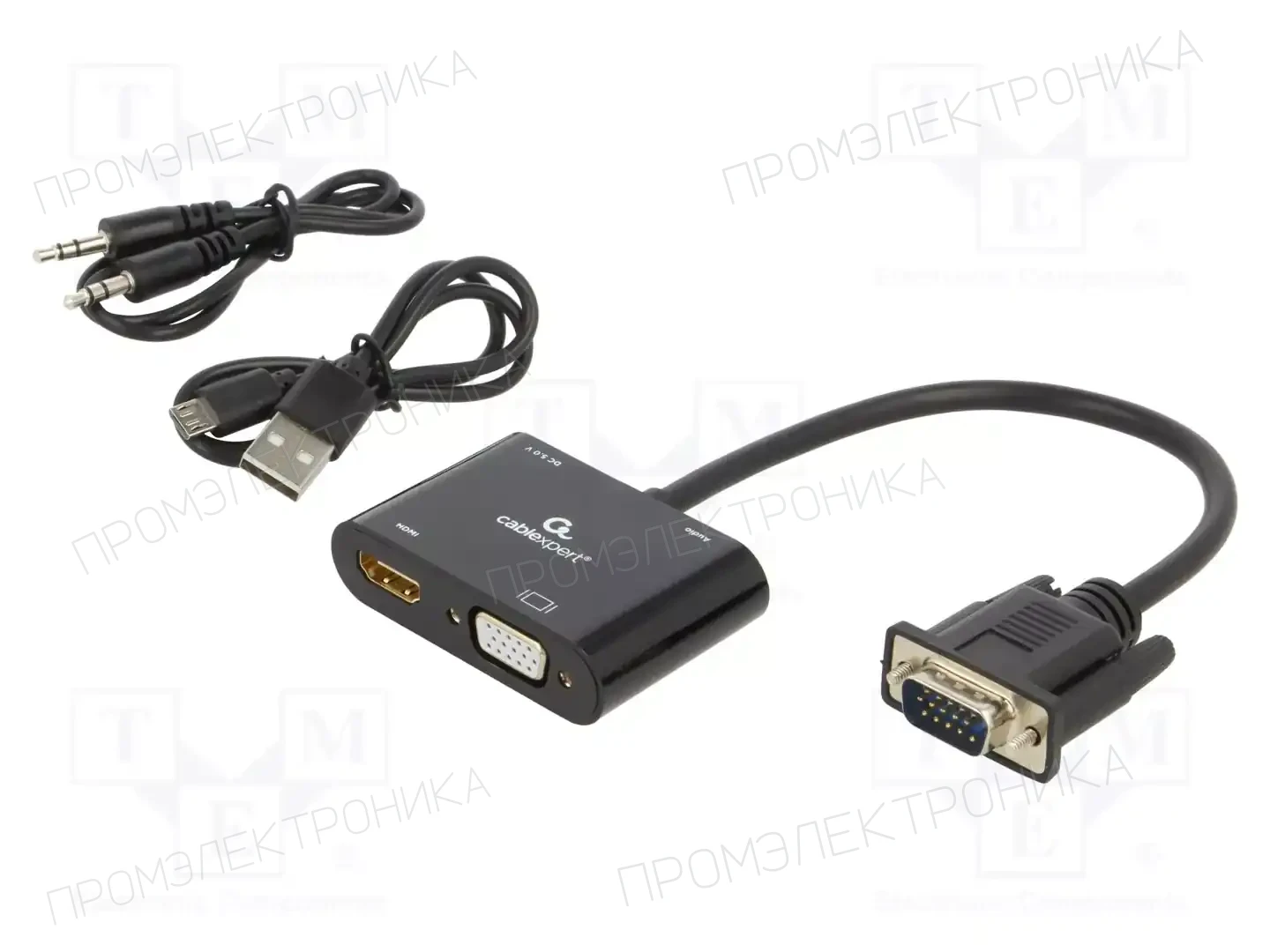 GEMBIRD A-VGA-HDMI-02 — Кабели и адаптеры HDMI, DVI, DisplayPort