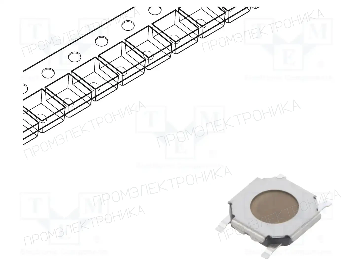 ALPS SKQGACE010 — Микропереключатели TACT