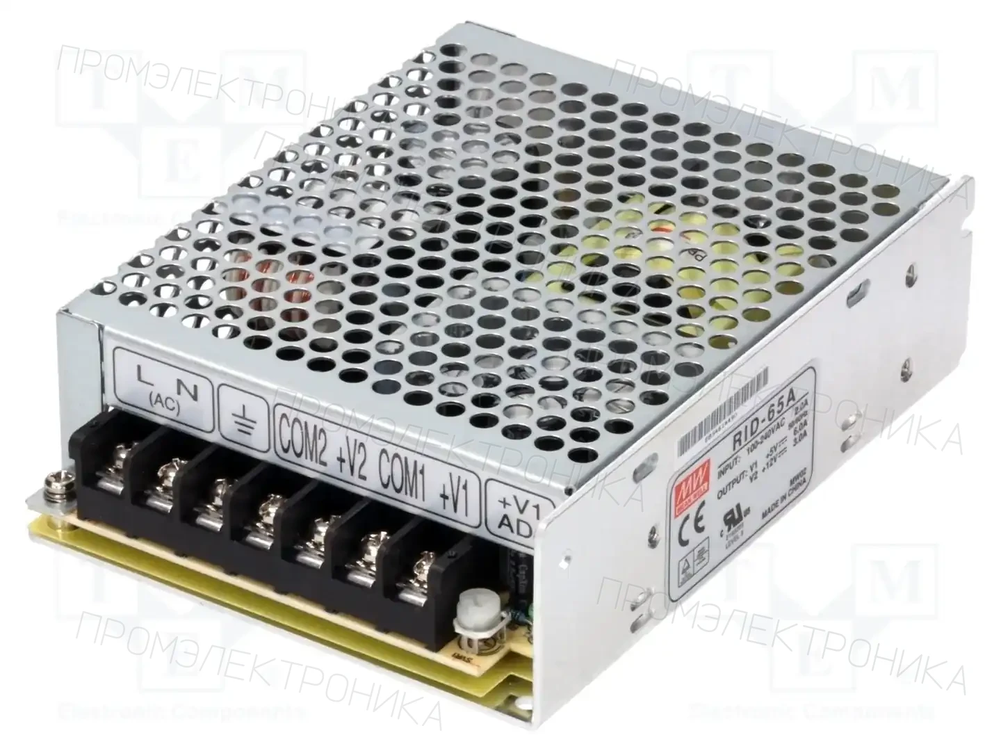 MEAN WELL RID-65A — Блоки питания для встраивания