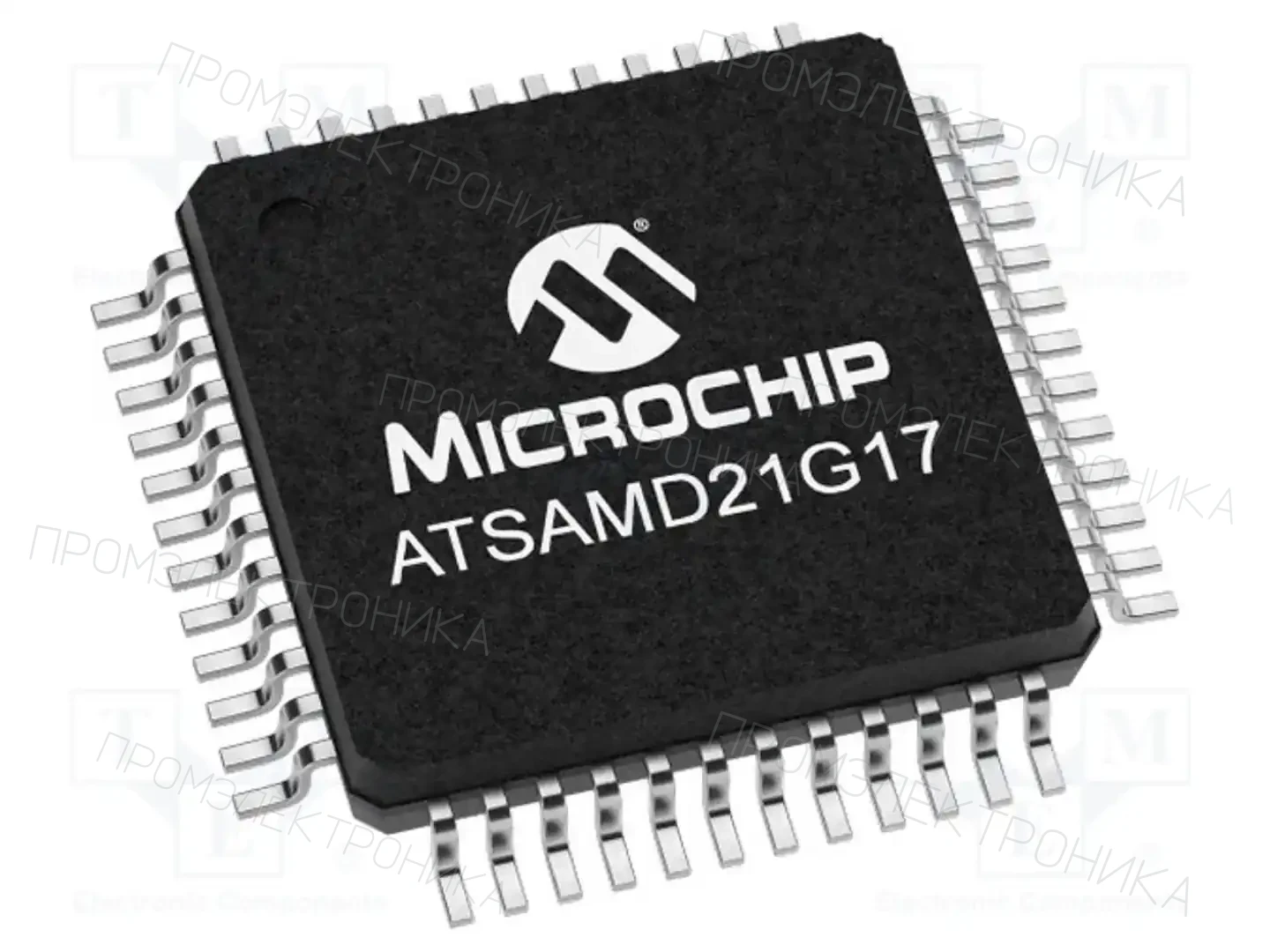 Microchip Technology ATSAMD21G17D-AF — Линейка ARM 32-bit