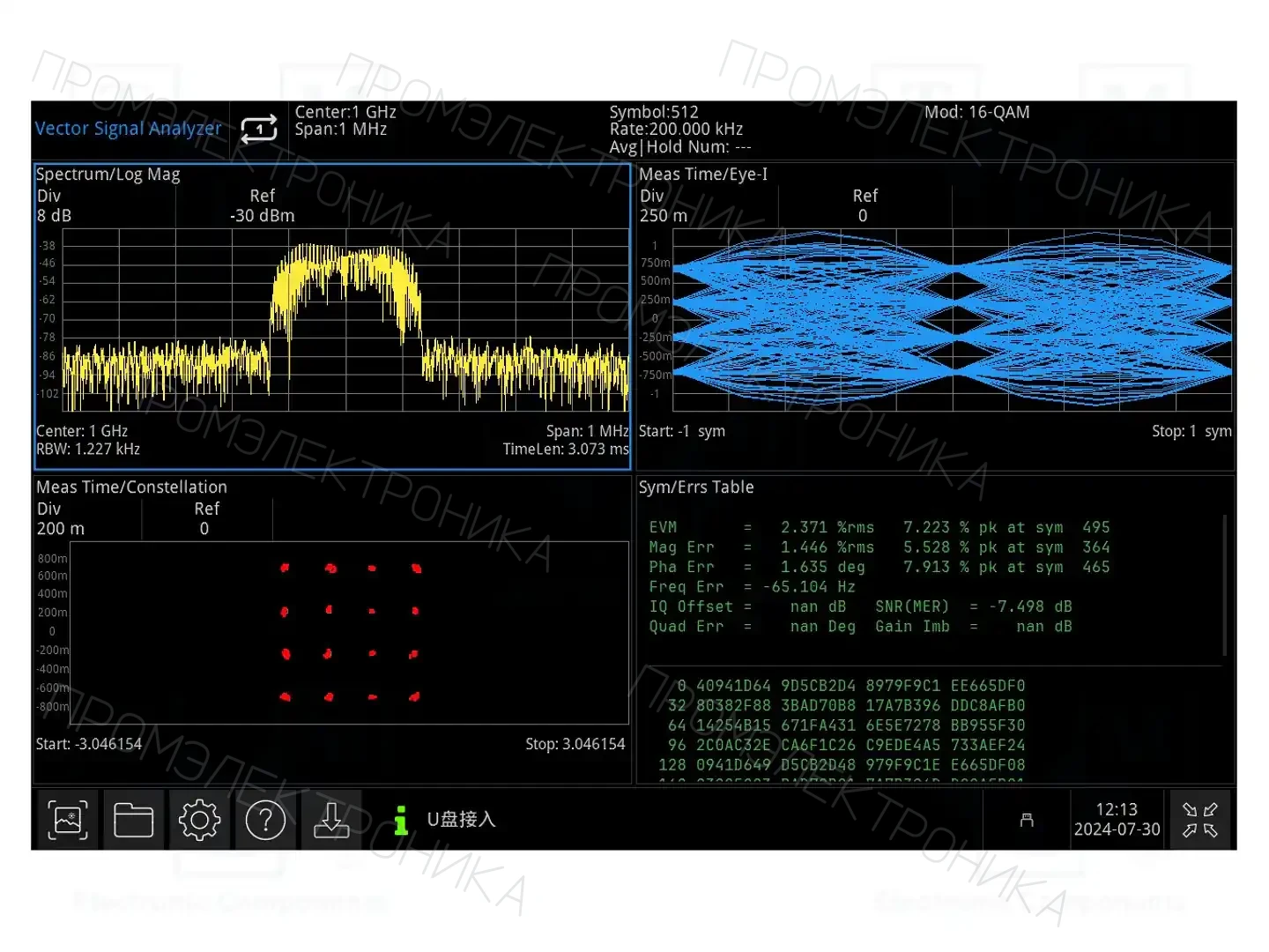 UNI-T UTS3000A-VSA — Анализаторы спектра