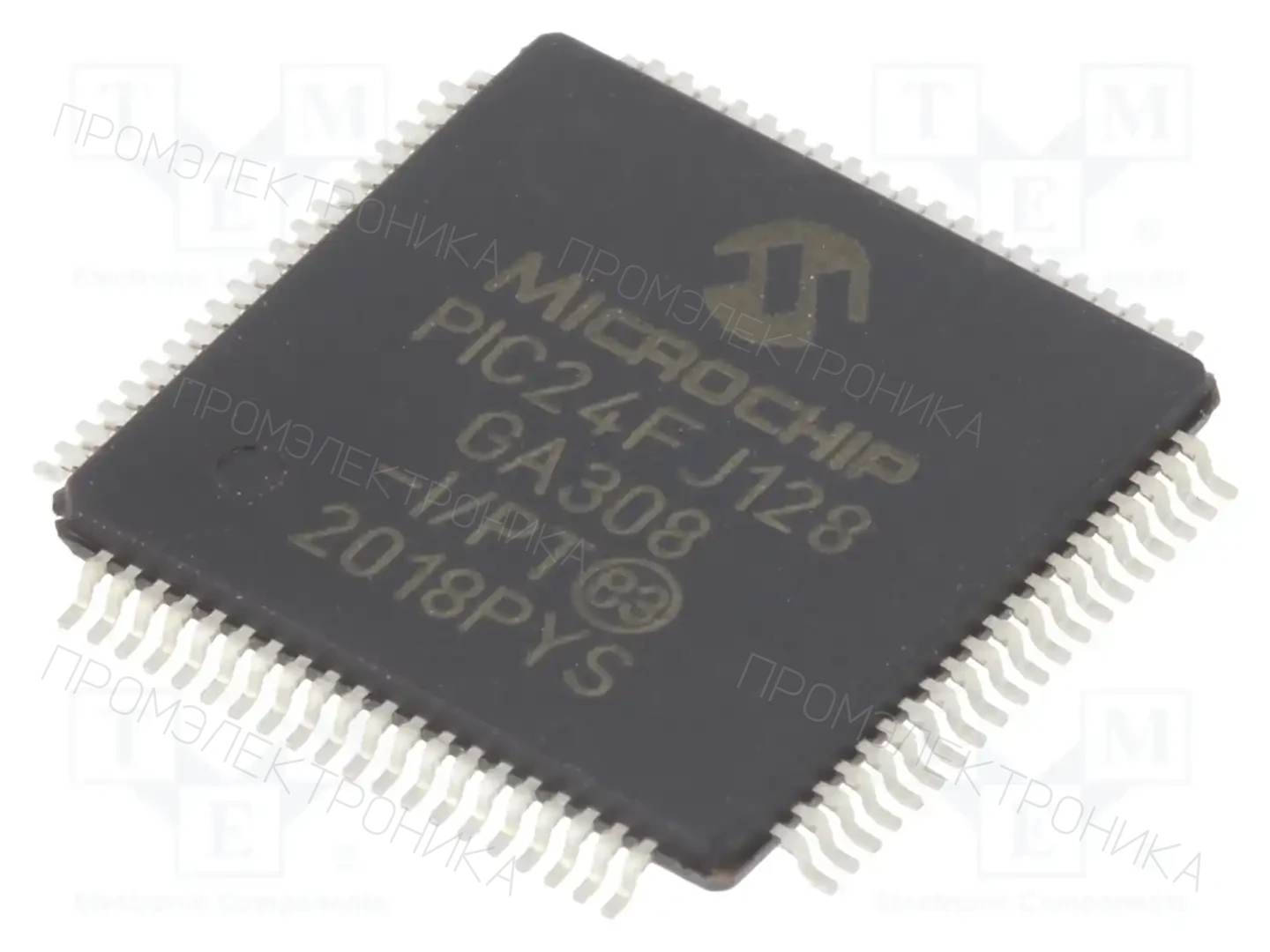 Microchip Technology PIC24FJ128GA308-I/PT — Линейка PIC 16-bit