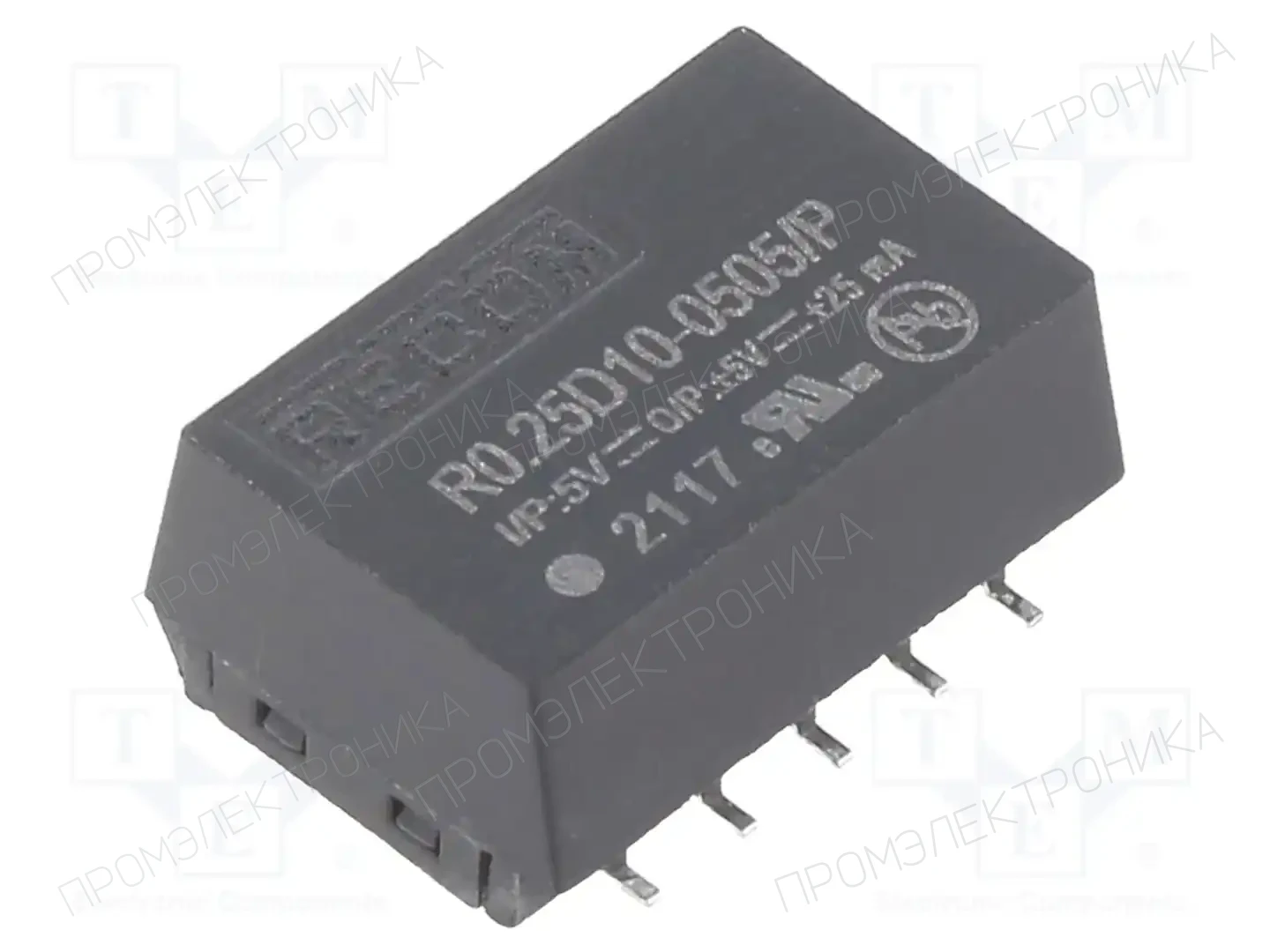 RECOM R0.25D10-0505/P — Преобразователи DC/DC