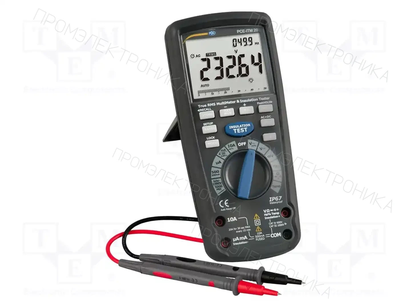 PCE INSTRUMENTS PCE-ITM 20 — Мультиметры цифровые переносные