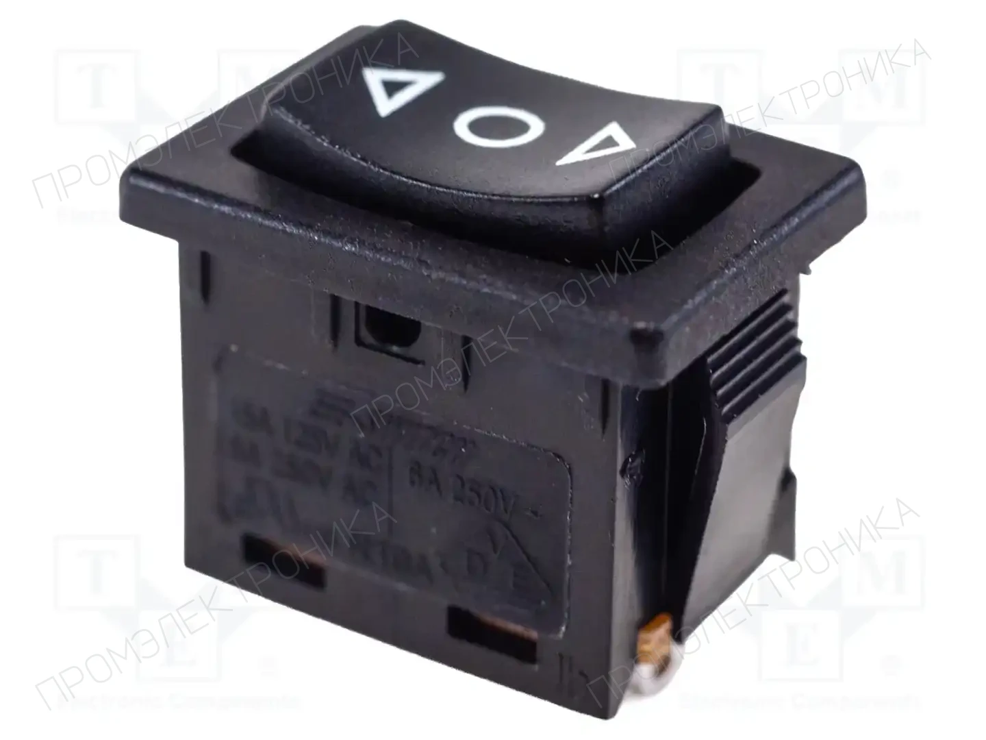 E-SWITCH R1966IBLKBLKHS — Переключатели типа Rocker