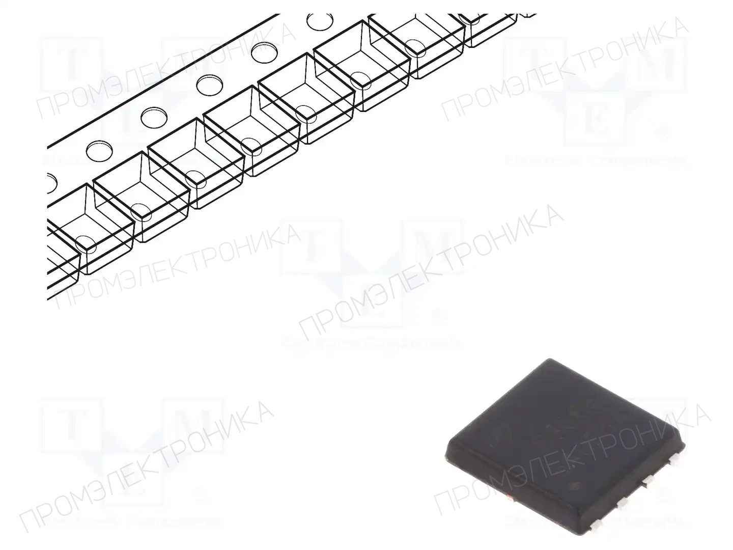 ALPHA & OMEGA SEMICONDUCTOR AON6366E — Транзисторы с каналом N SMD