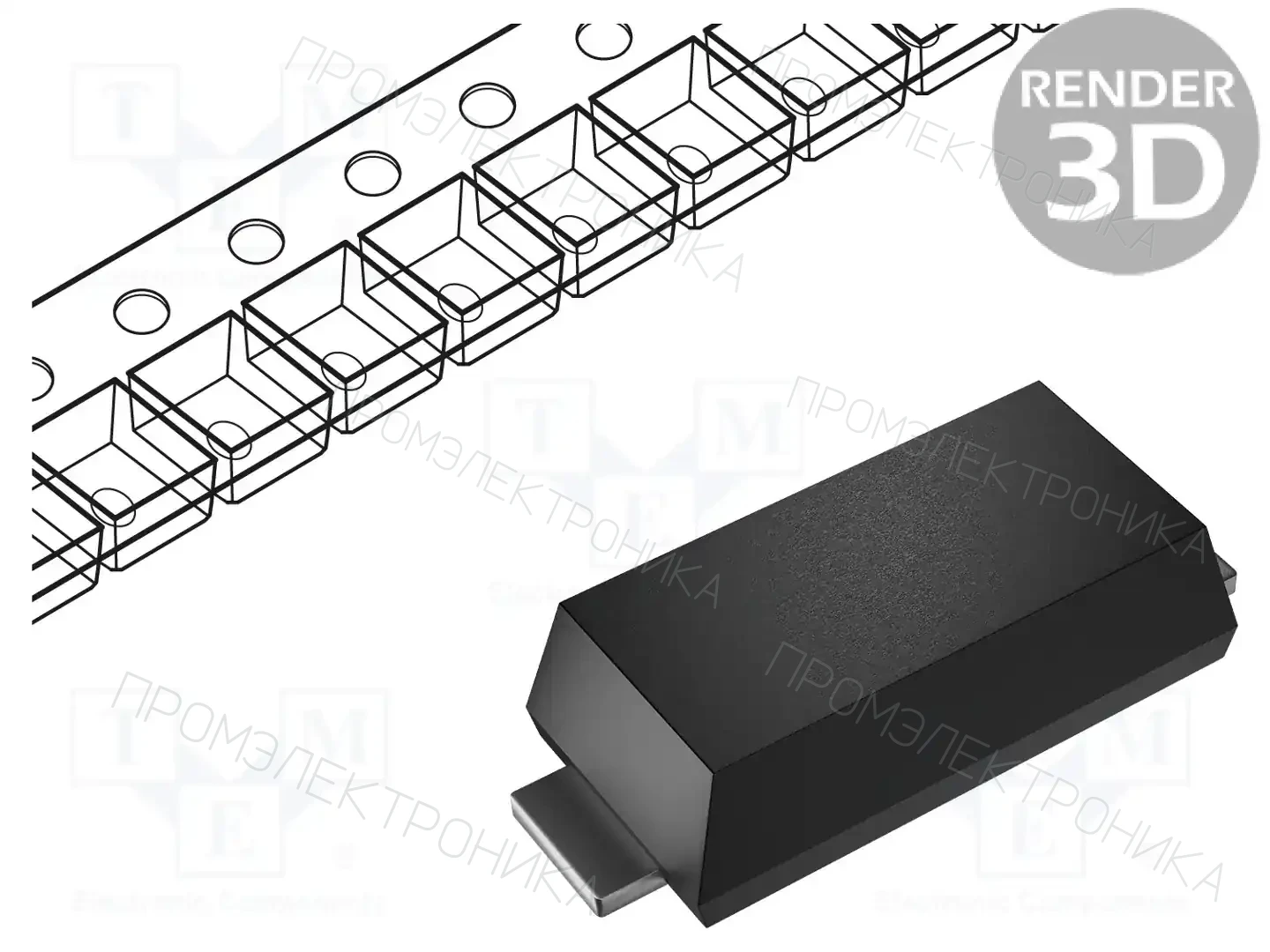 TOSHIBA 1SS389,L3F(T — Диоды Шотки SMD