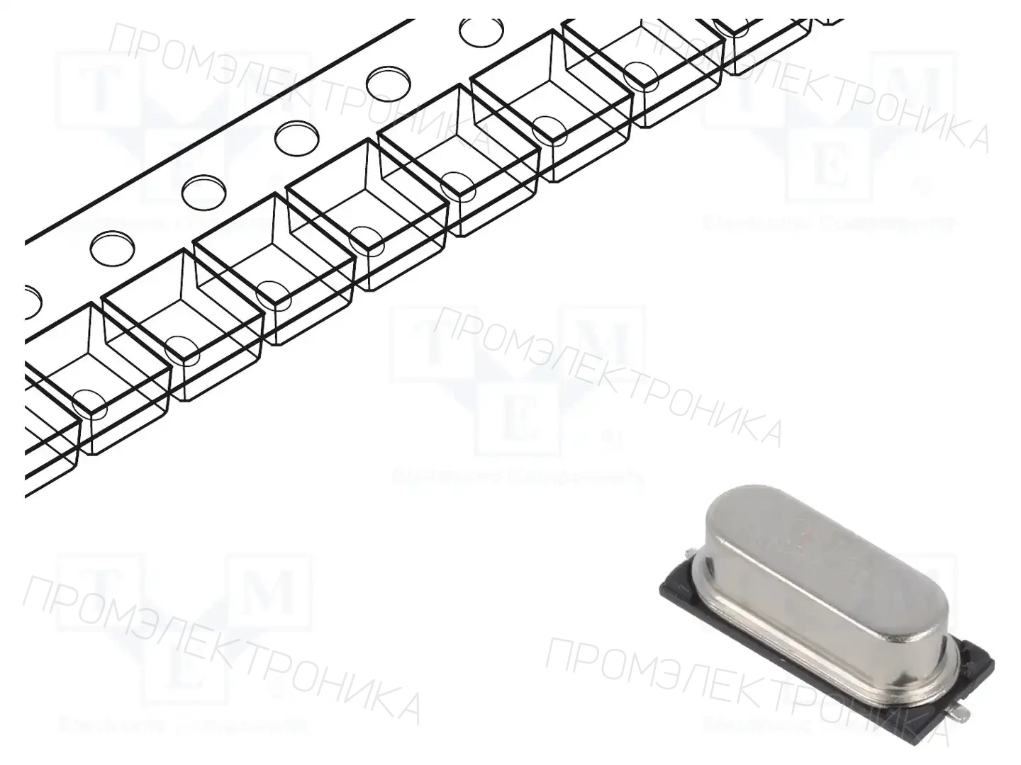 QST QT49S-3.6864MAAJ-T — Резонаторы и генераторы