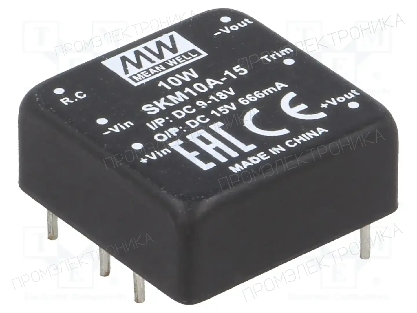 MEAN WELL SKM10A-15 — Преобразователи DC/DC