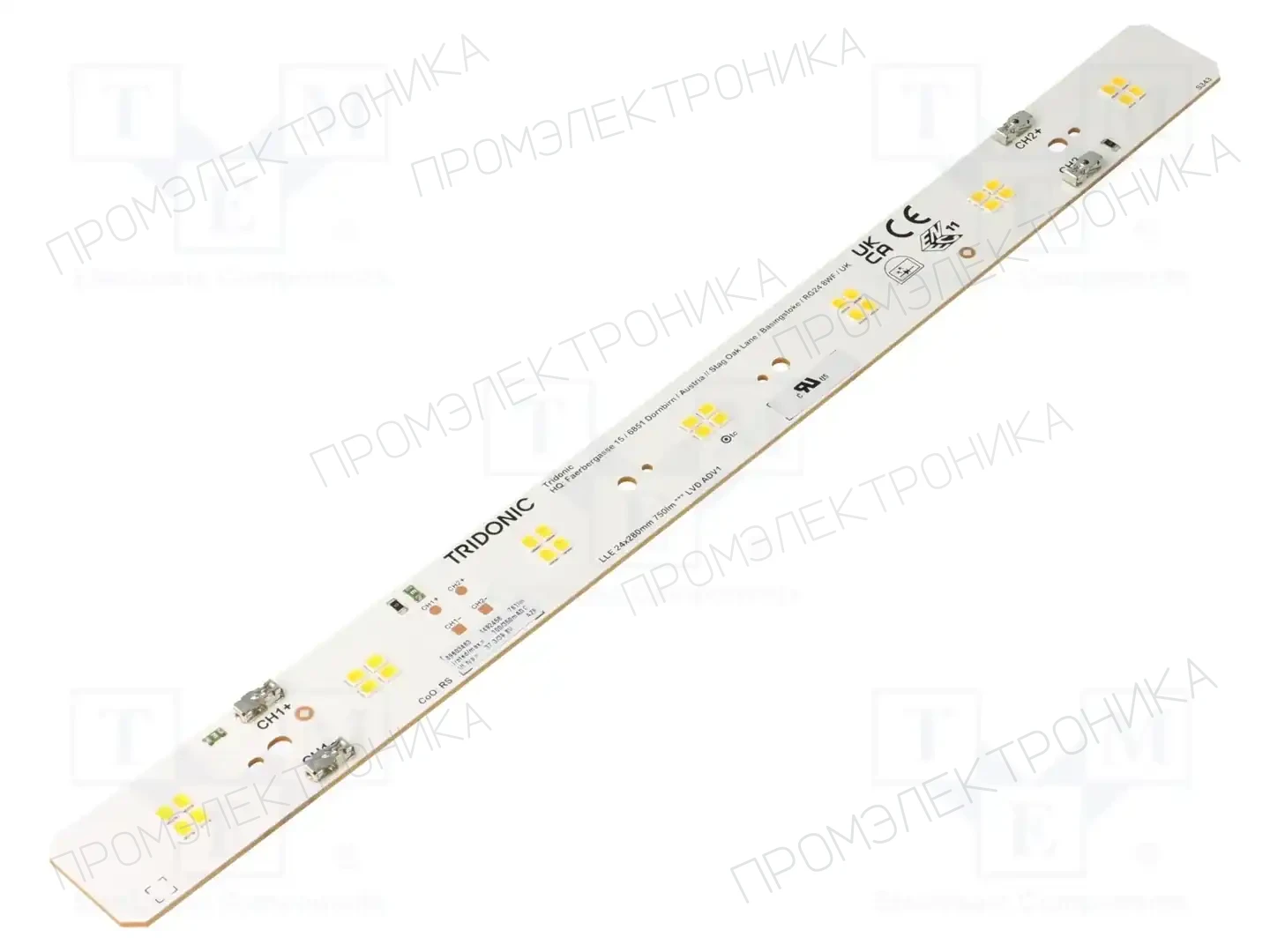 TRIDONIC LLE 24X280MM 750LM 840 LVD ADV1 — Источники света - светодиодные линейки