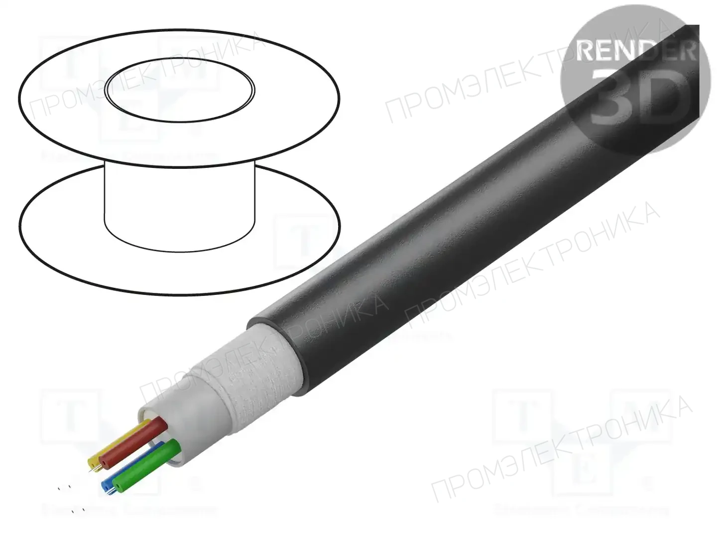 FIBRAIN EXO-G0-04-A-0LC32BKTT — Оптоволоконные кабели