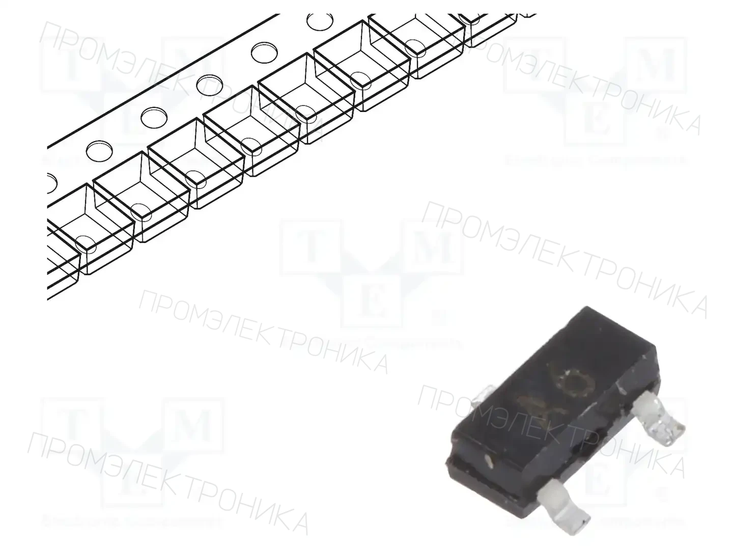 CDIL TBAS16 — Универсальные диоды SMD