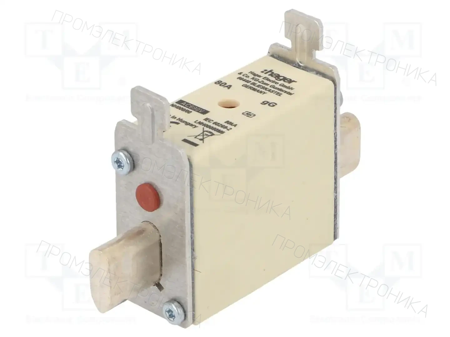 HAGER LNH00080M6 — Предохранители NH