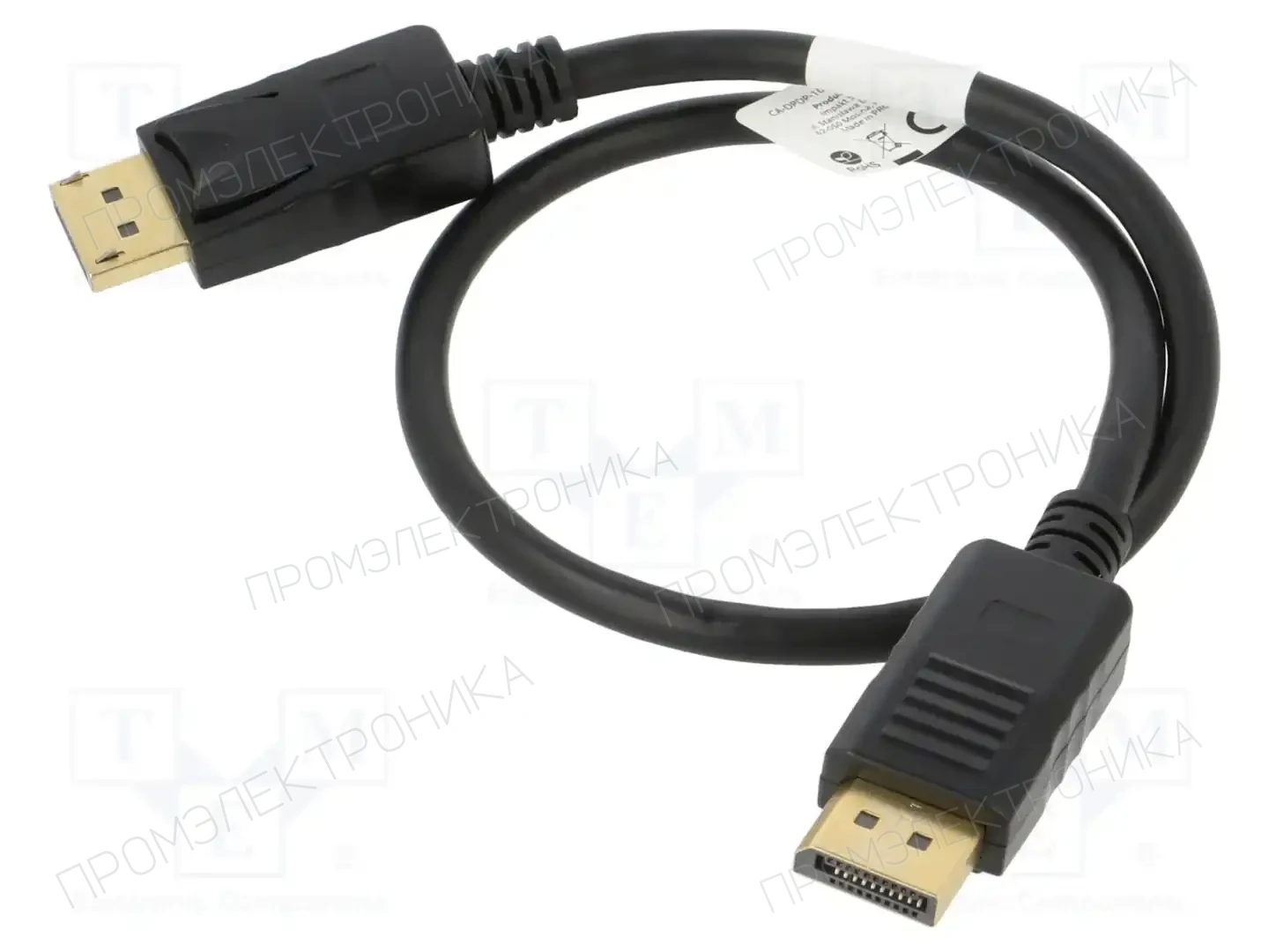 LANBERG CA-DPDP-10CC-0005-BK — Кабели и адаптеры HDMI, DVI, DisplayPort