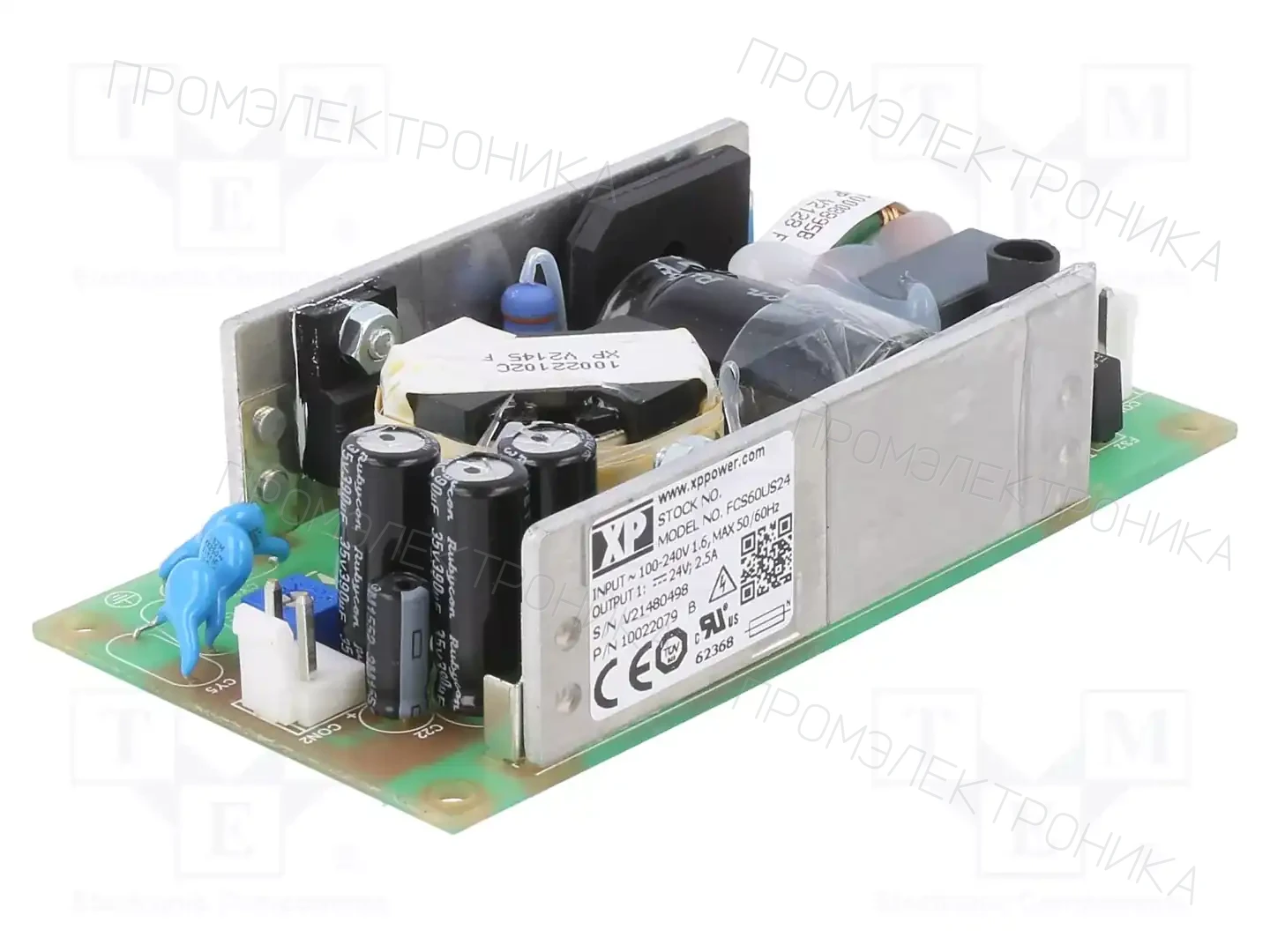 XP POWER FCS60US24 — Открытые блоки питания