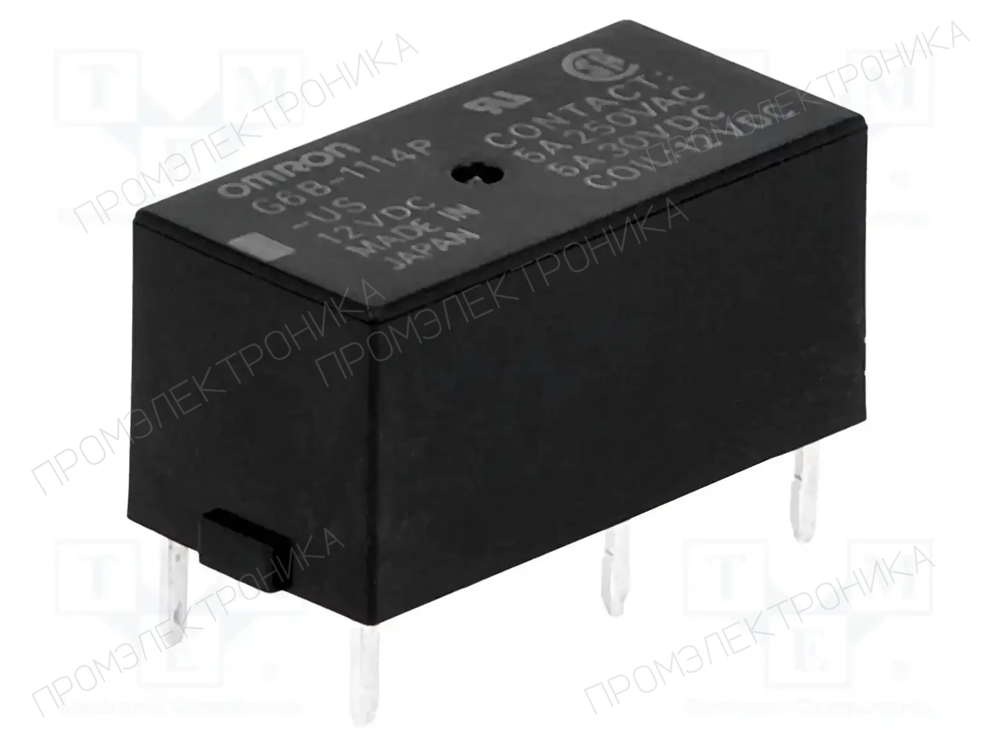 OMRON Electronic Components G6B-1114P-US 12VDC — Реле электромагн. миниатюрные
