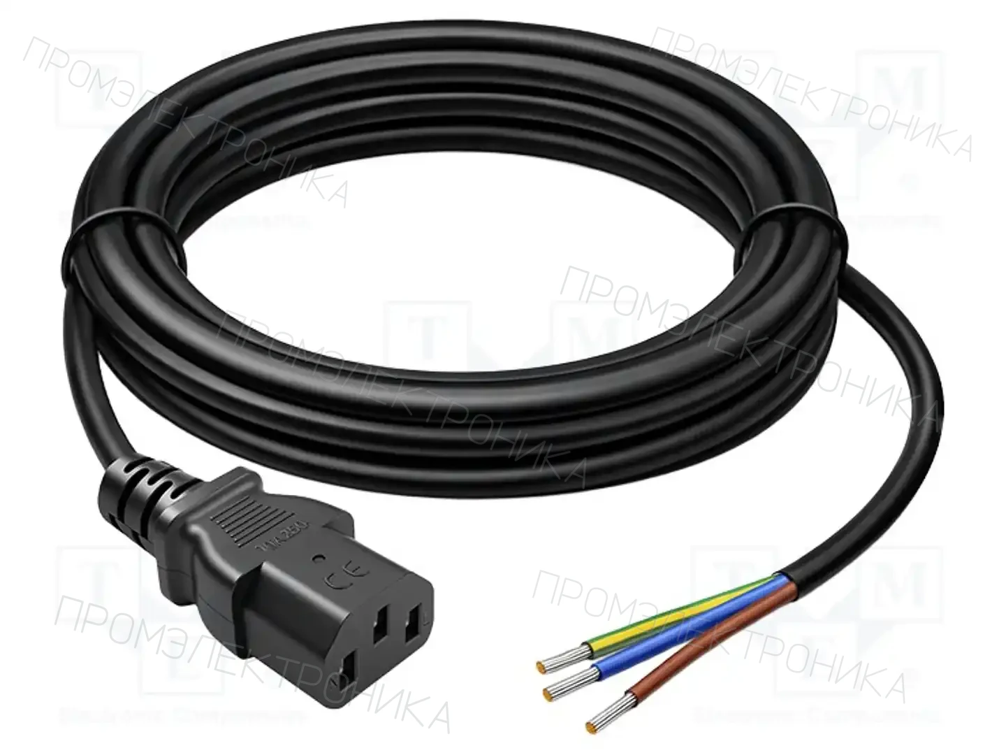 QOLTEC 54615 — Кабели питания компьютерные и универс
