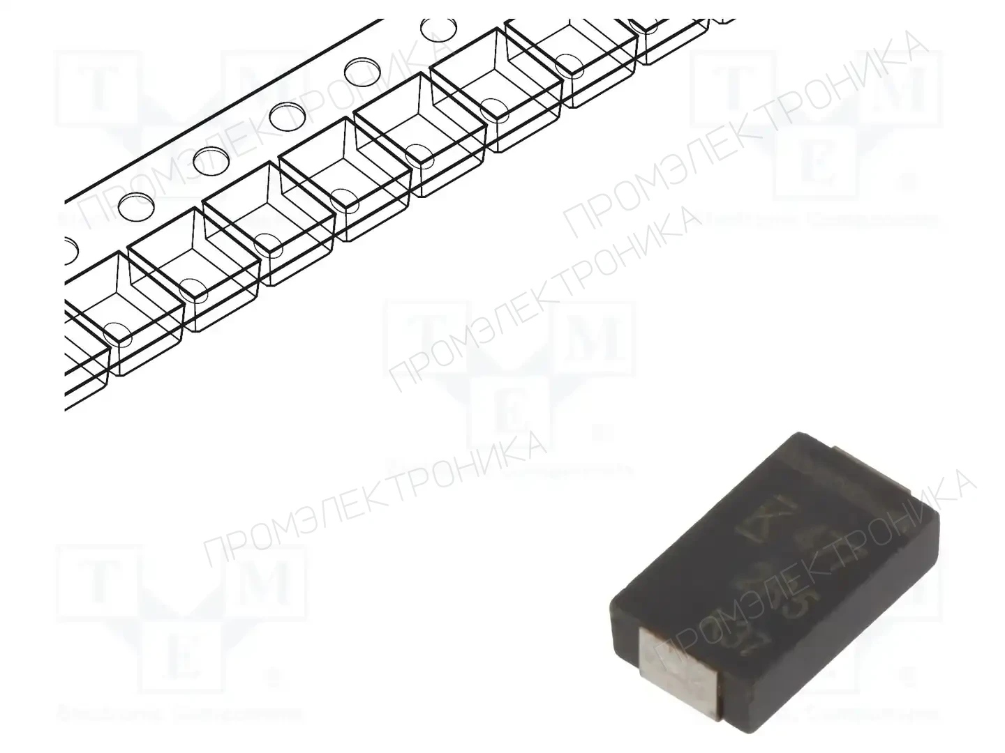KEMET A720V567M002APE003 — Конденсаторы полимерные SMD