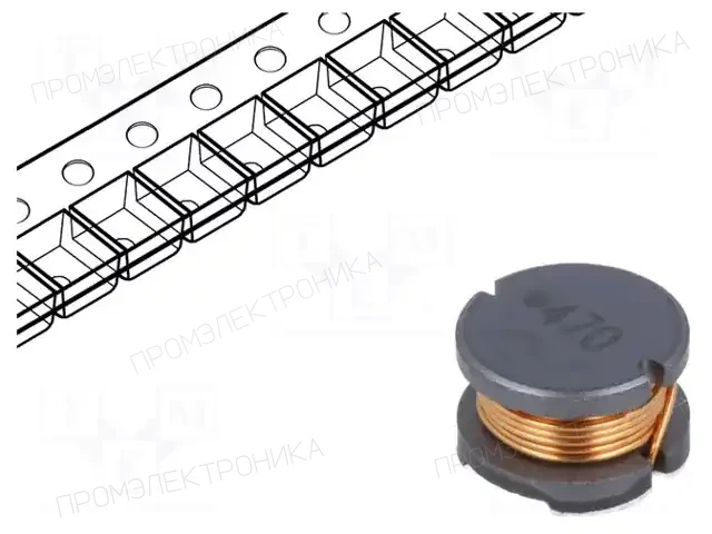 BOURNS SDR0805-470KL — Дроссели