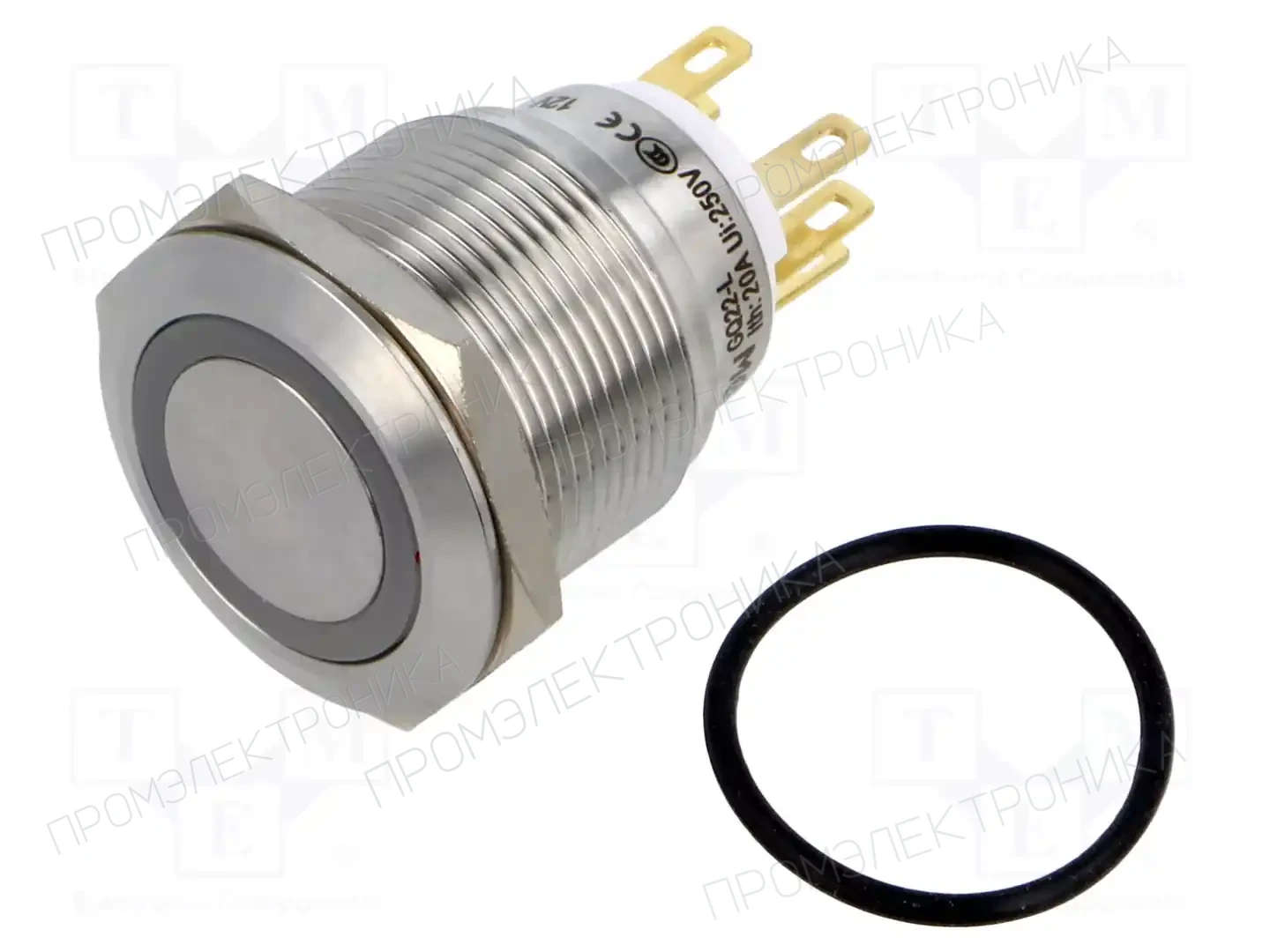 ONPOW GQ22-L-11E/J/W/12V/S — Переключатели кнопочные