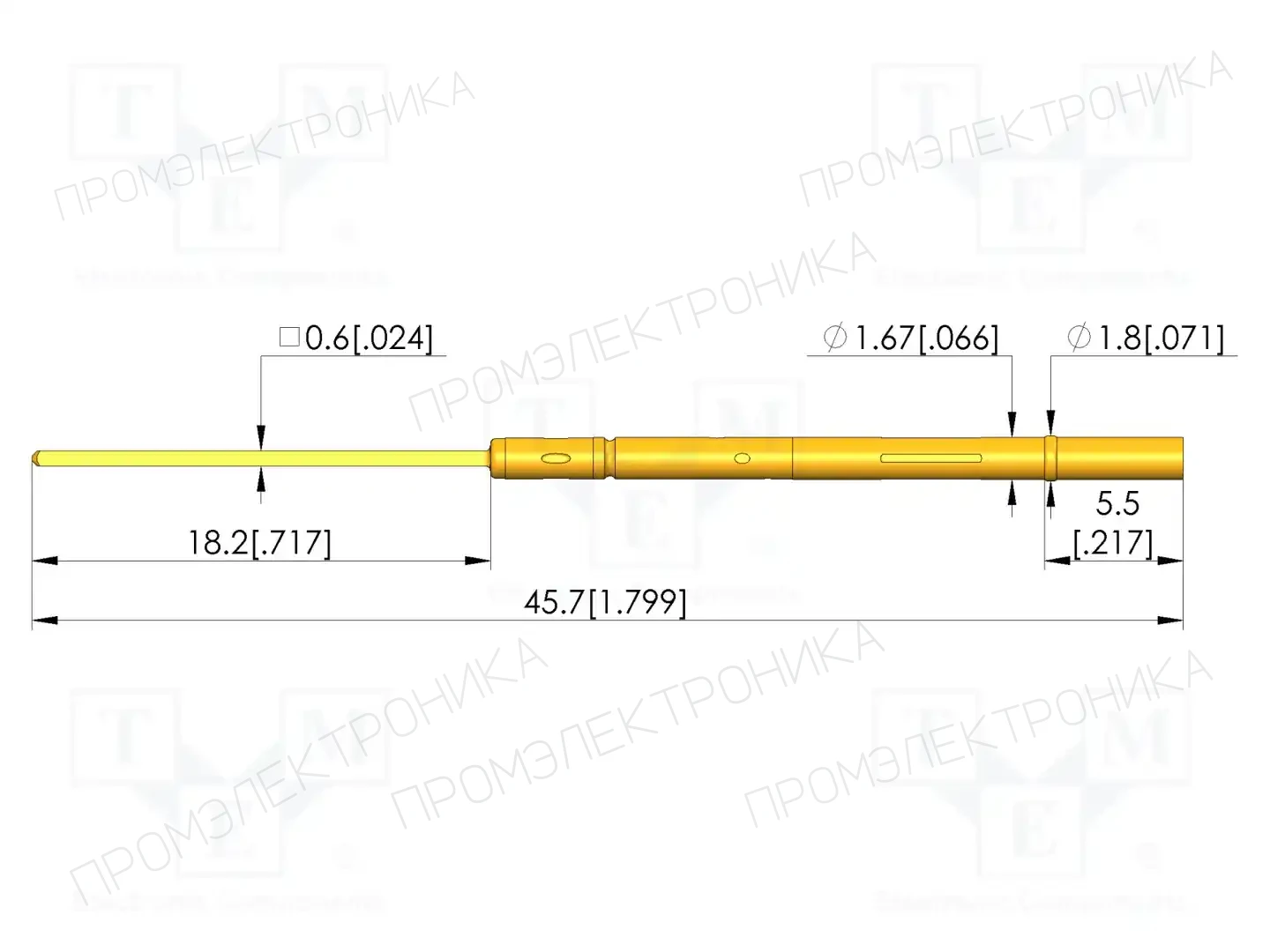 INGUN KS-10047-18 — Гнёзда для измерительных щупов
